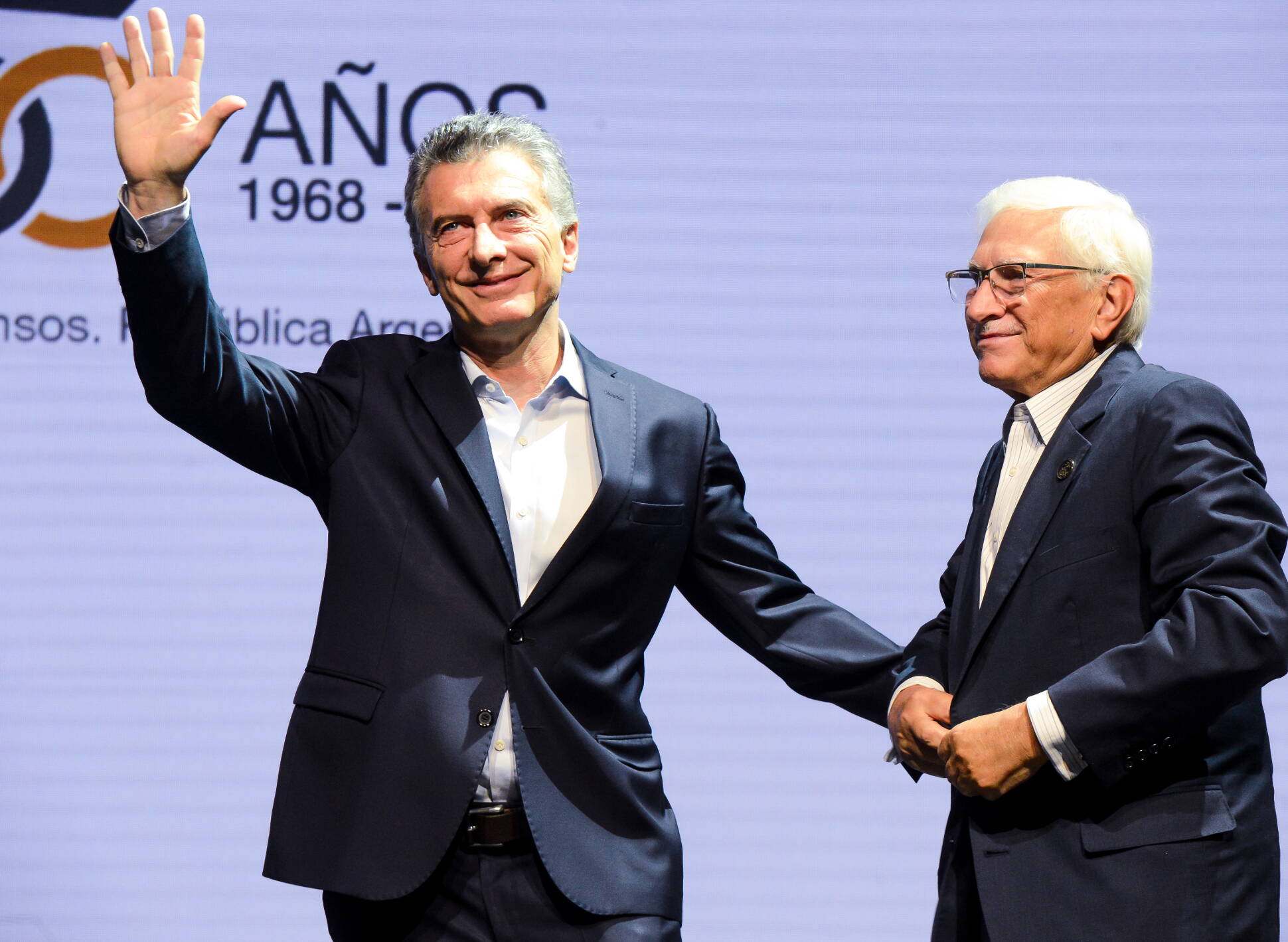 El Presidente encabezó el acto por los 50 años del INDEC