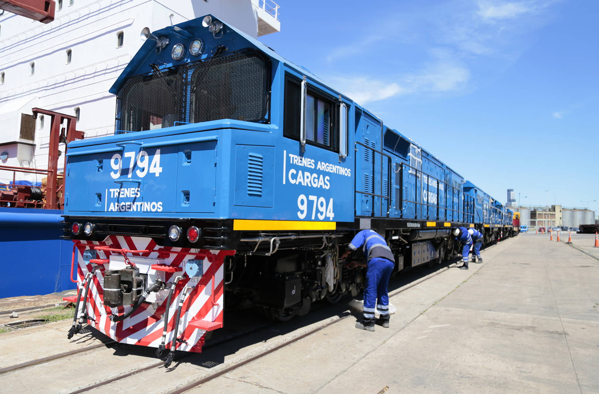 Plan Belgrano: nuevas locomotoras para el Belgrano Cargas