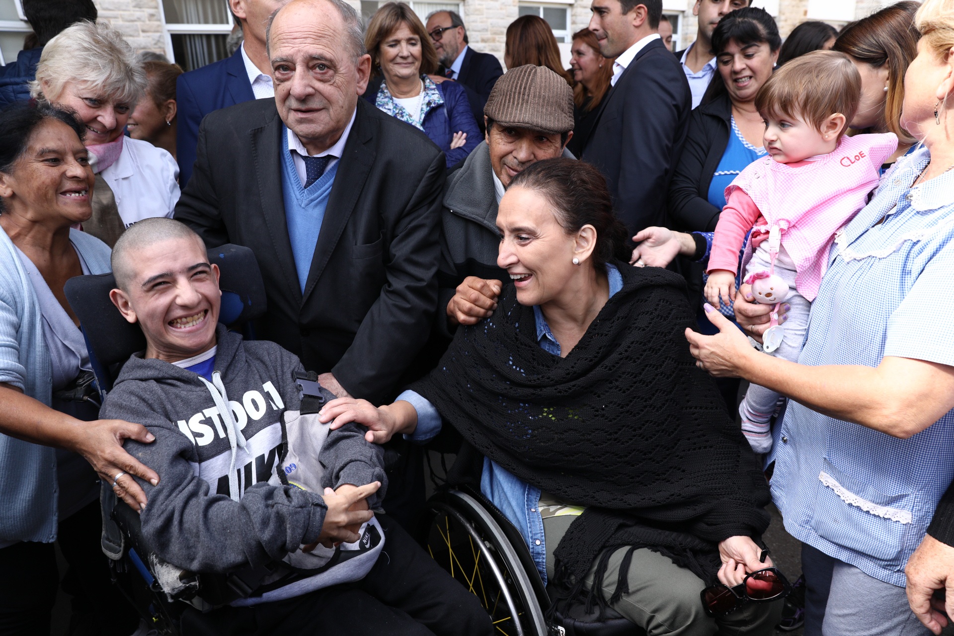 Michetti participó en actividades de discapacidad en Mar del Plata