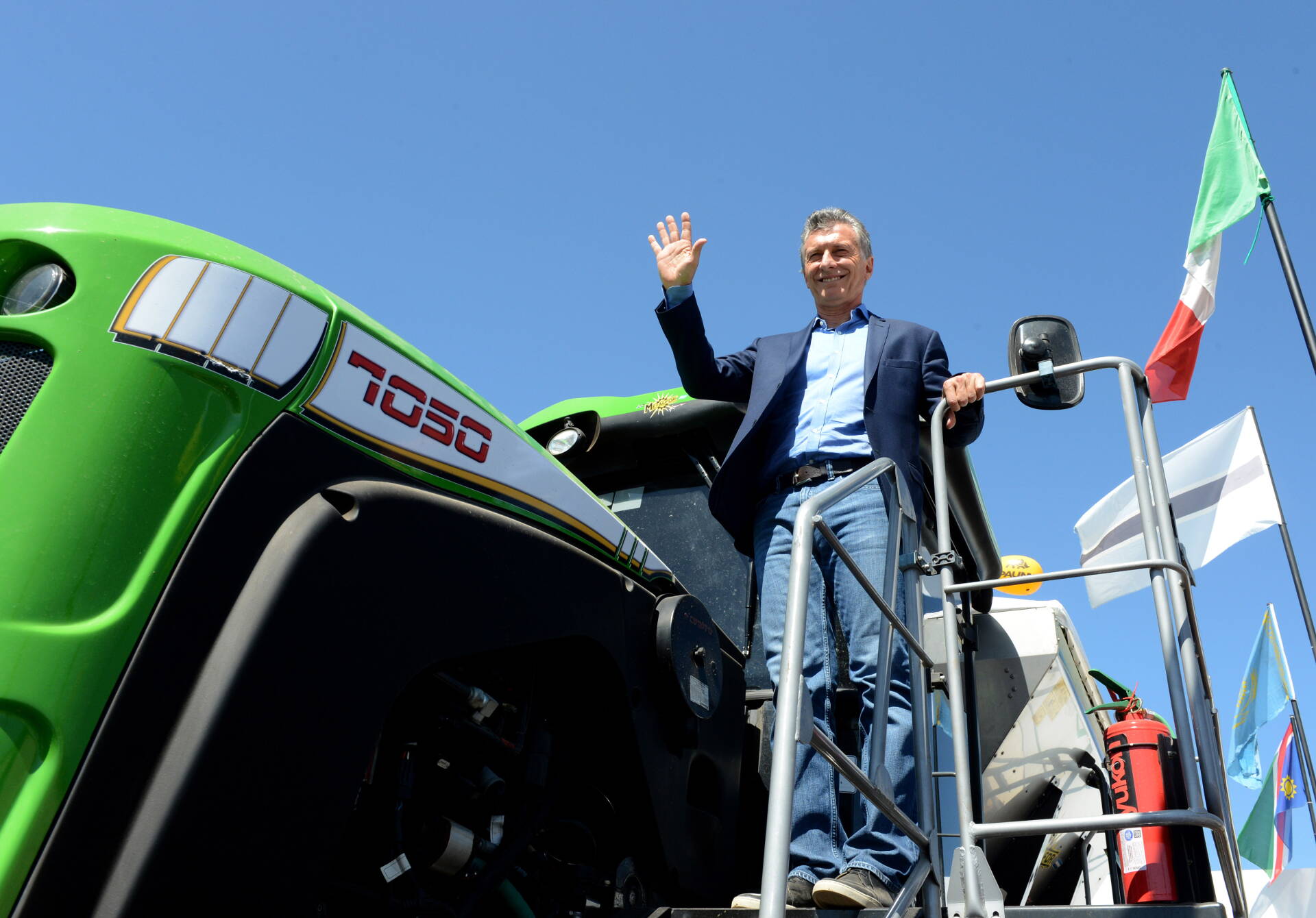 Macri anunció beneficios para productores afectados por la sequía