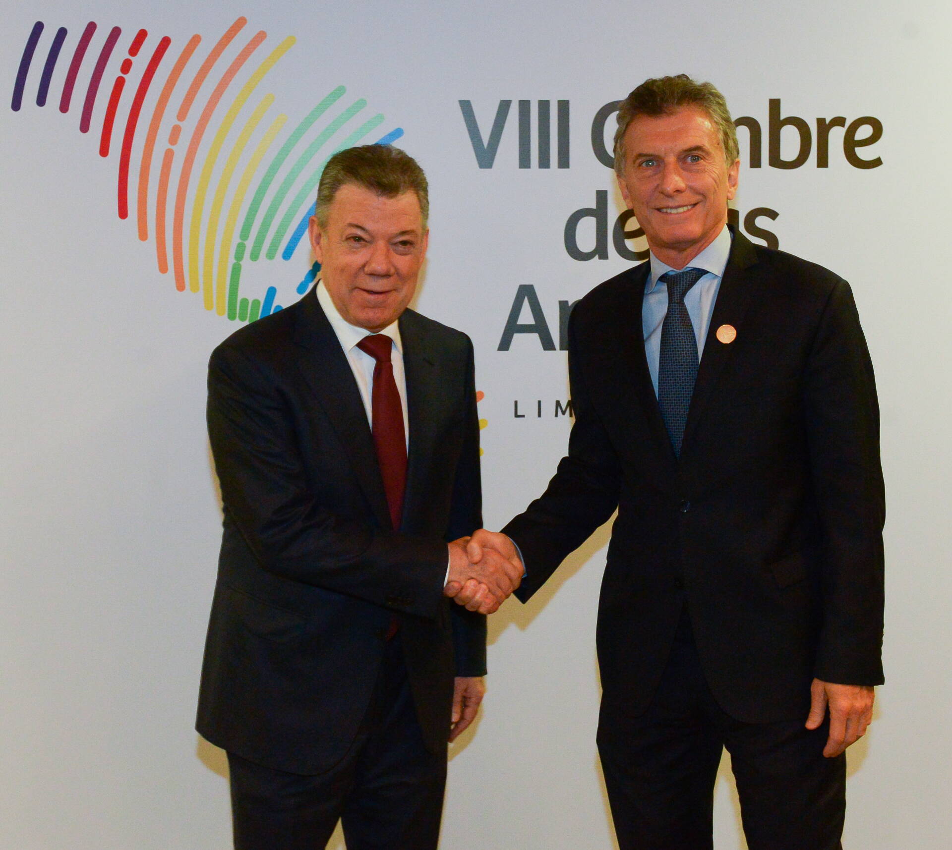 Los presidentes Macri y Santos analizaron los avances logrados contra el narcotráfico