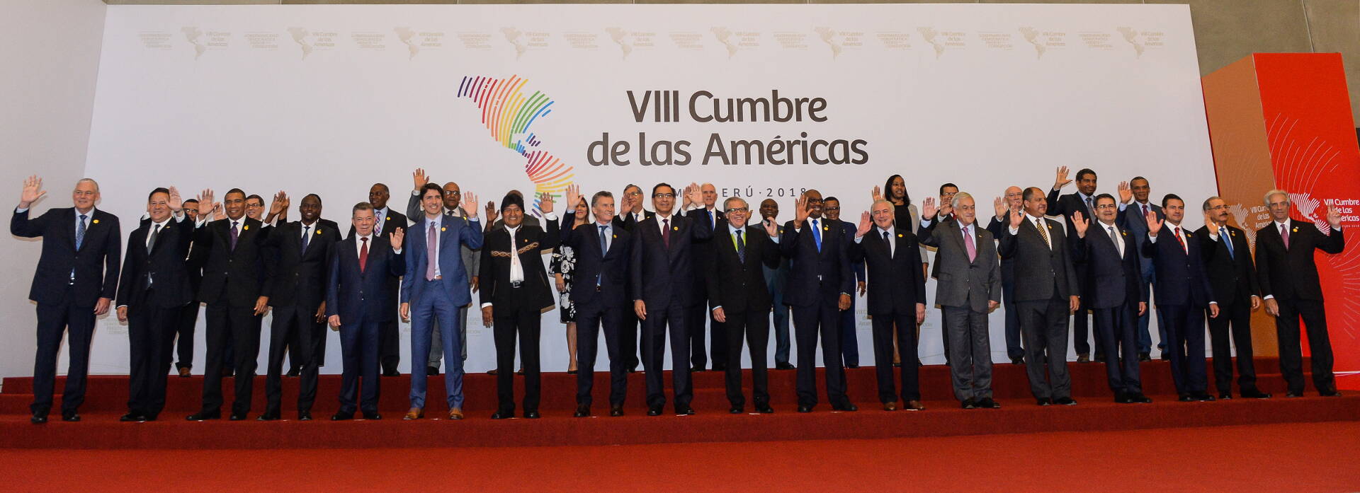 El Presidente pidió por una “verdadera salida democrática y pacífica para Venezuela”