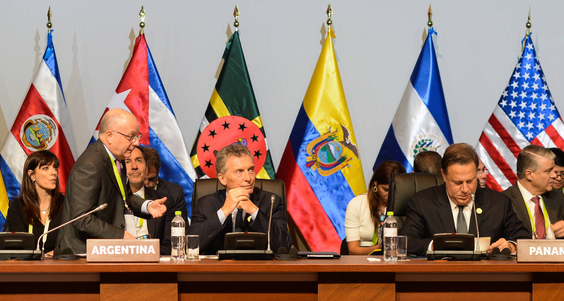 El Presidente pidió por una “verdadera salida democrática y pacífica para Venezuela”