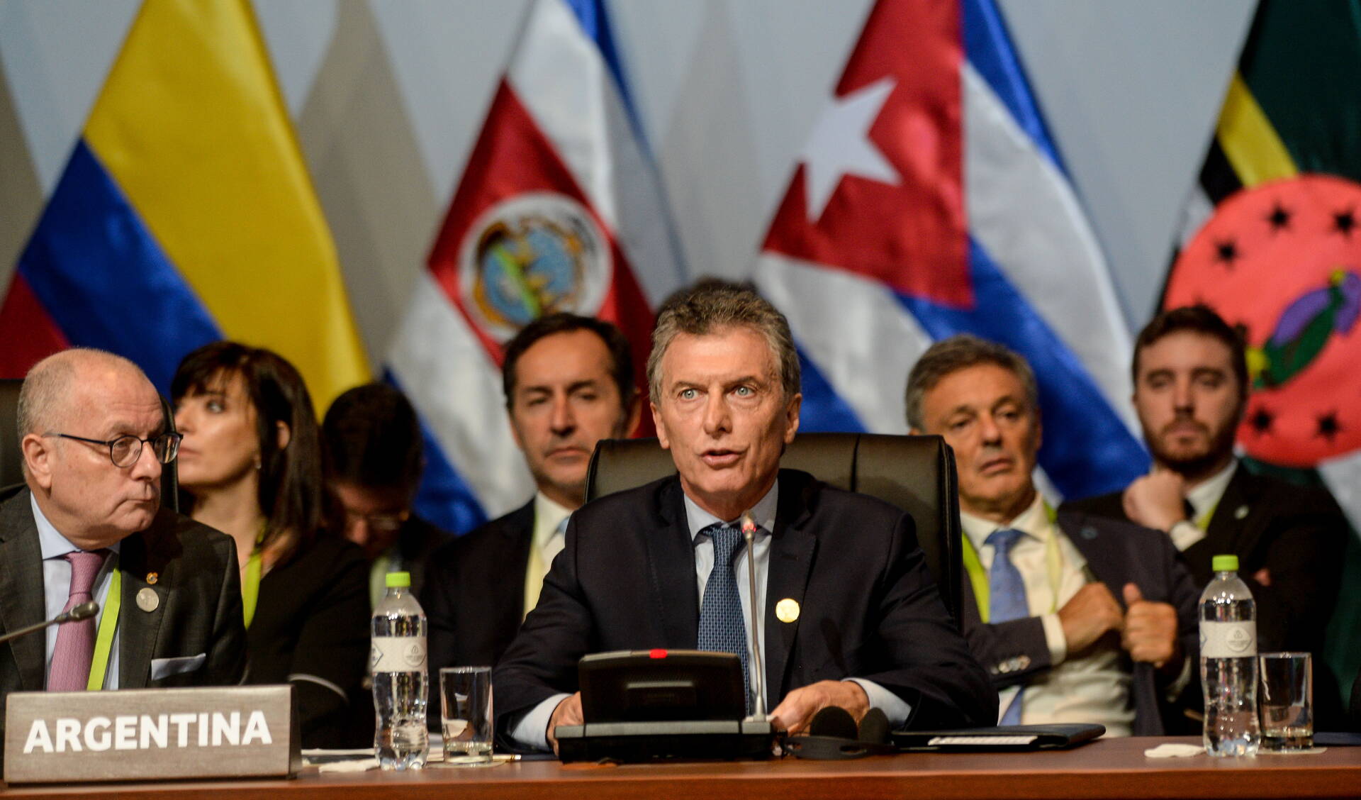 El Presidente pidió por una “verdadera salida democrática y pacífica para Venezuela”