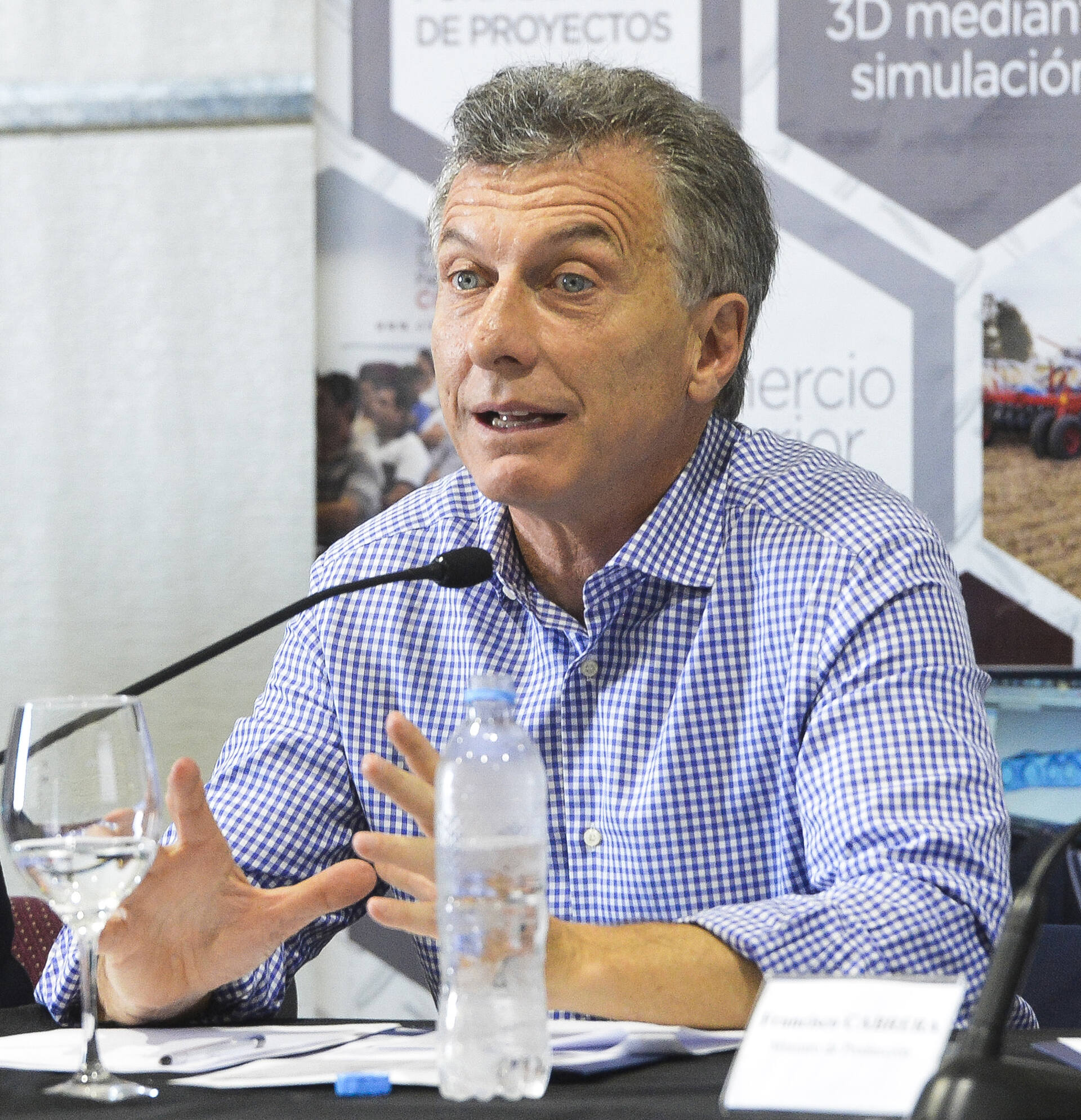 Macri encabezó la presentación de la Mesa de Maquinaria Agrícola