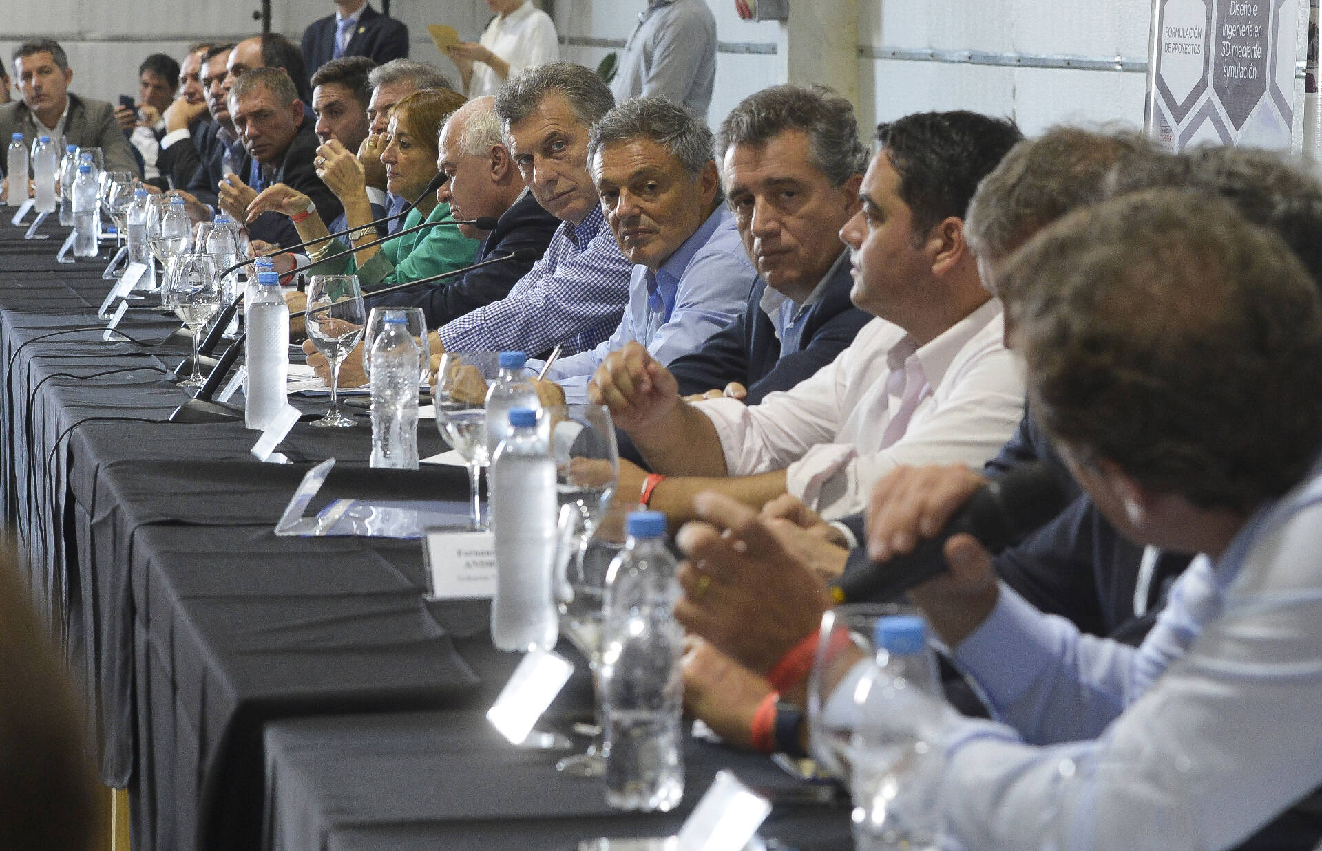 Macri encabezó la presentación de la Mesa de Maquinaria Agrícola