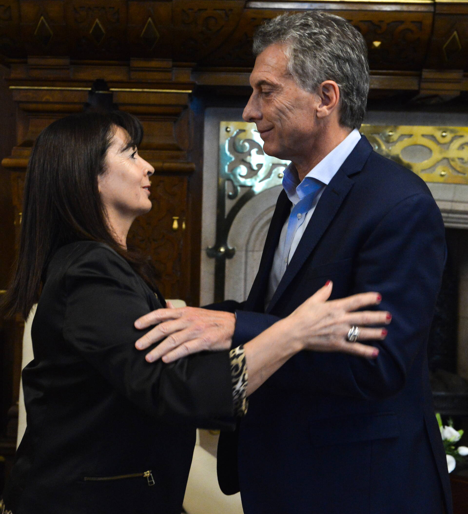 El presidente Macri recibió a Susana Trimarco