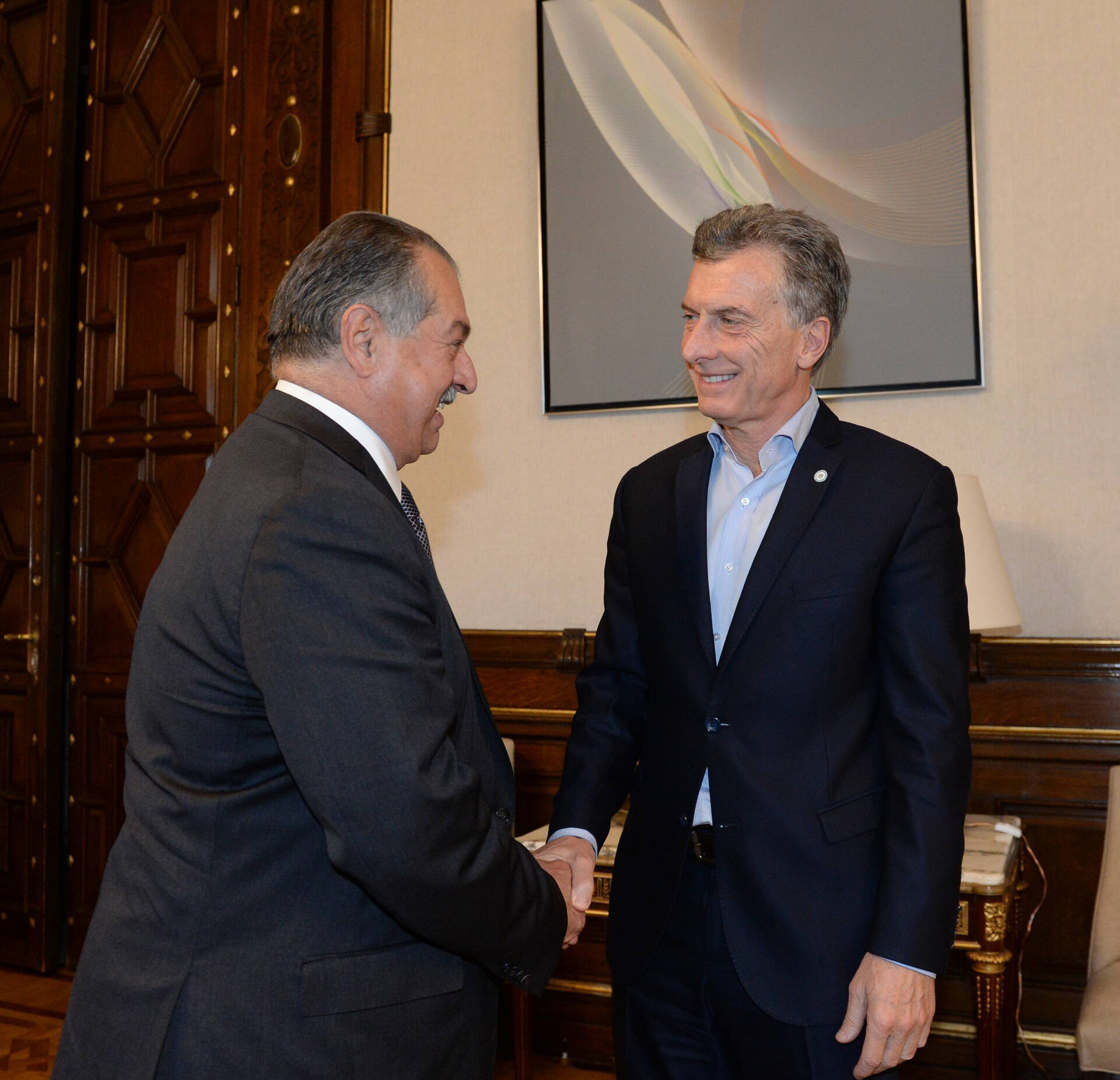 Macri mantuvo un encuentro con directivos de Dow Chemical