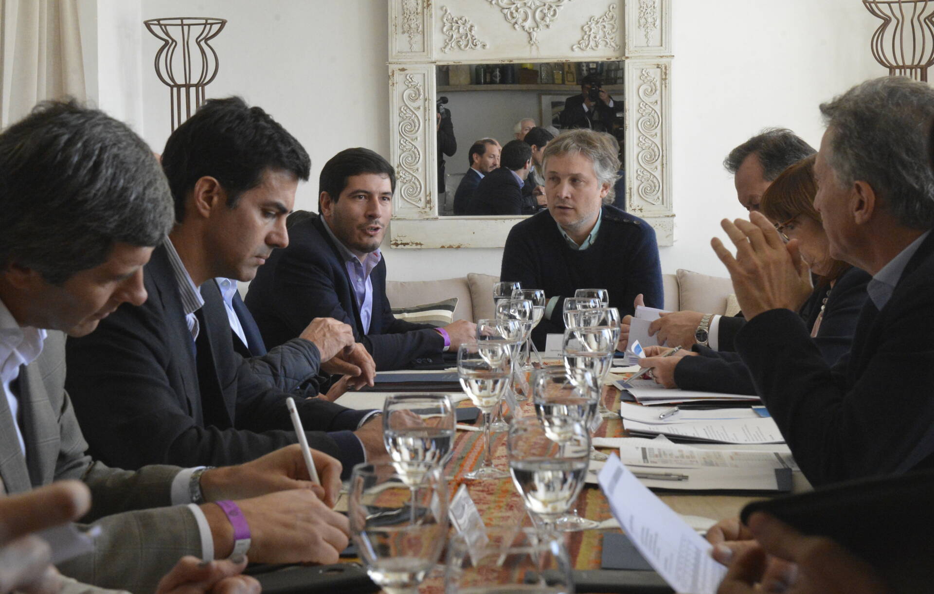 Macri encabezó una reunión de trabajo en la localidad salteña de Cachi