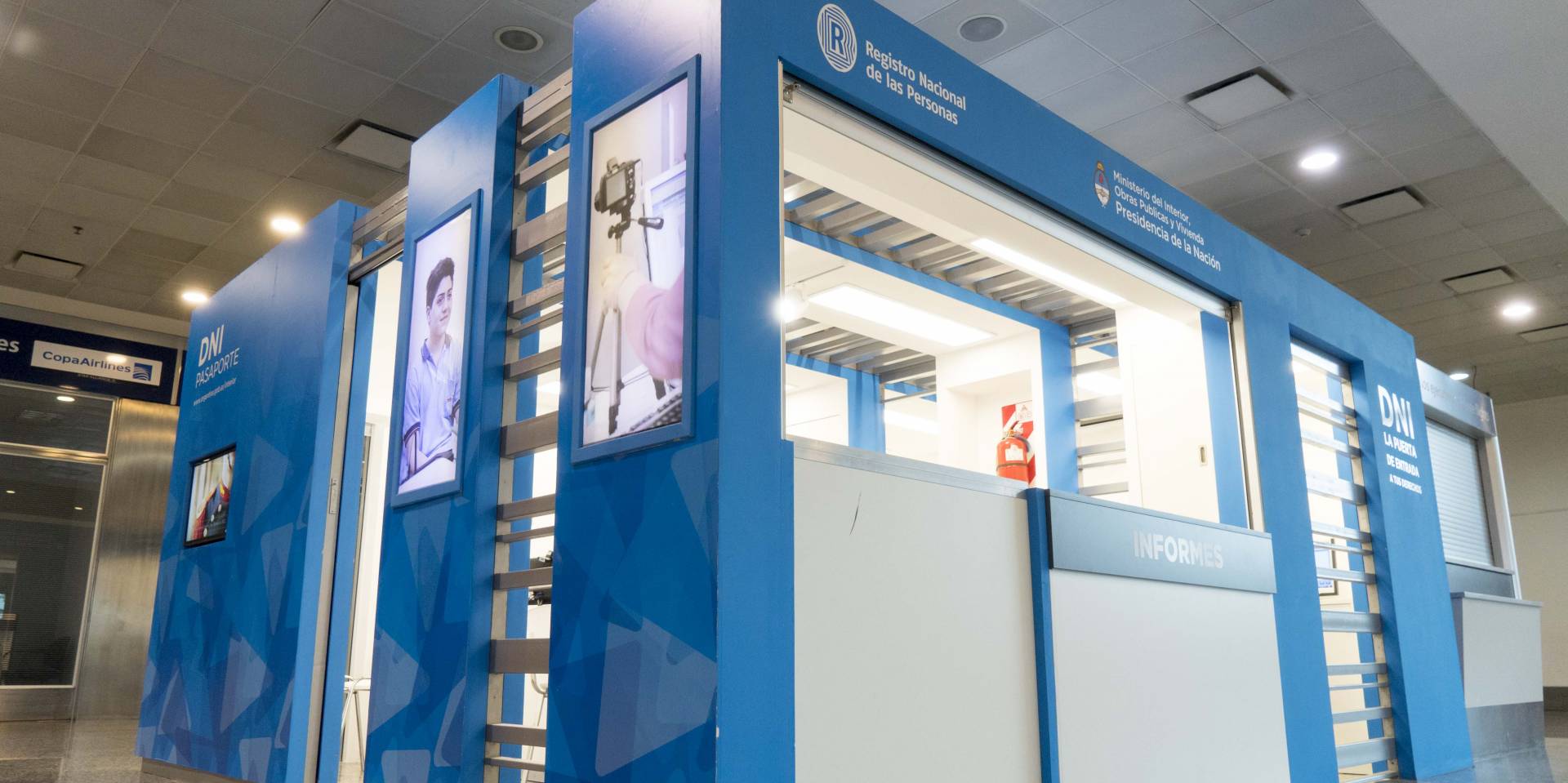 Se inauguró stand del Renaper en el aeropuerto internacional de Córdoba