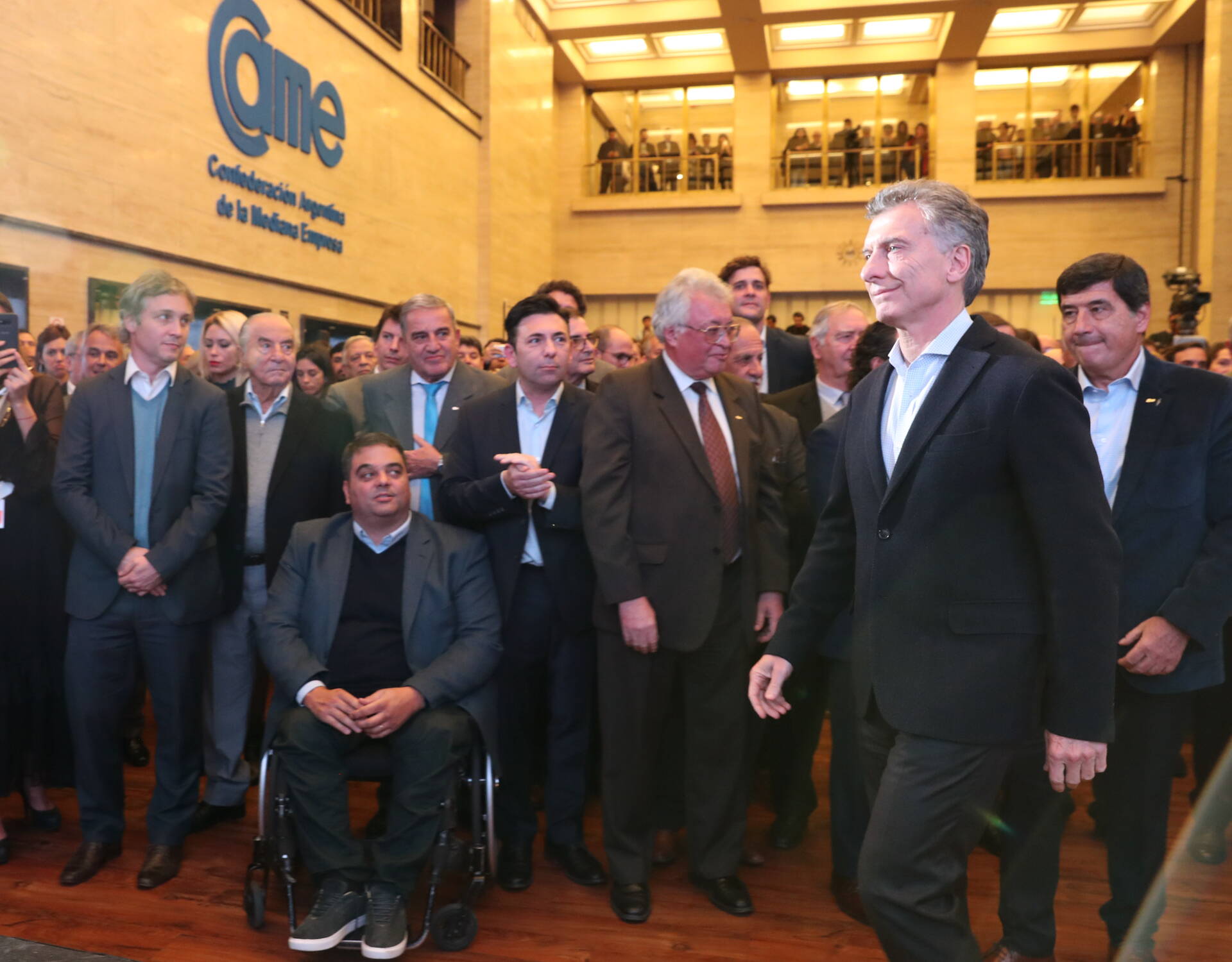 Macri afirmó que el Gobierno impulsará más herramientas para apoyar a las PyMEs  