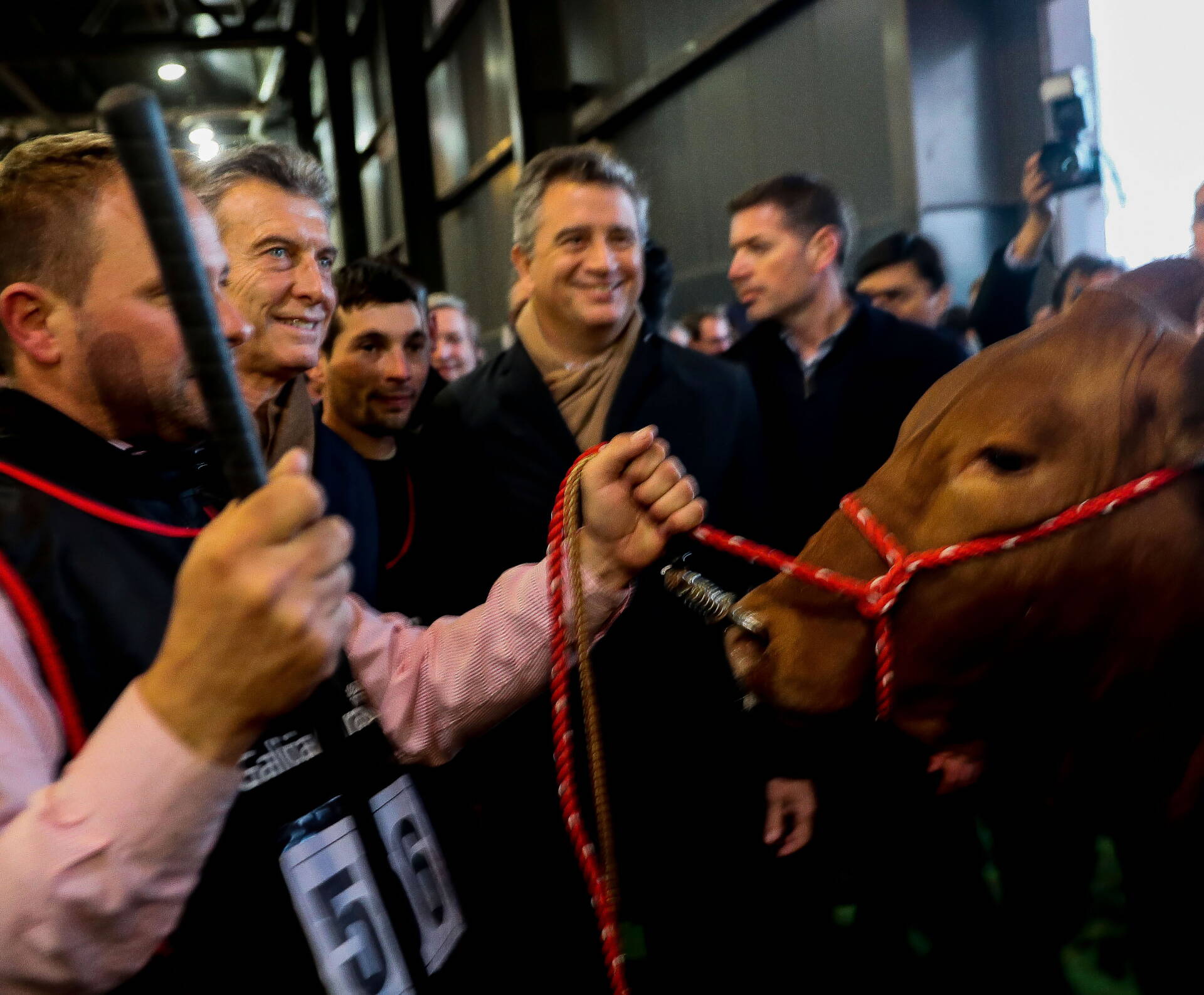 Macri recorrió la Exposición de Ganadería, Agricultura e Industria Internacional en La Rural