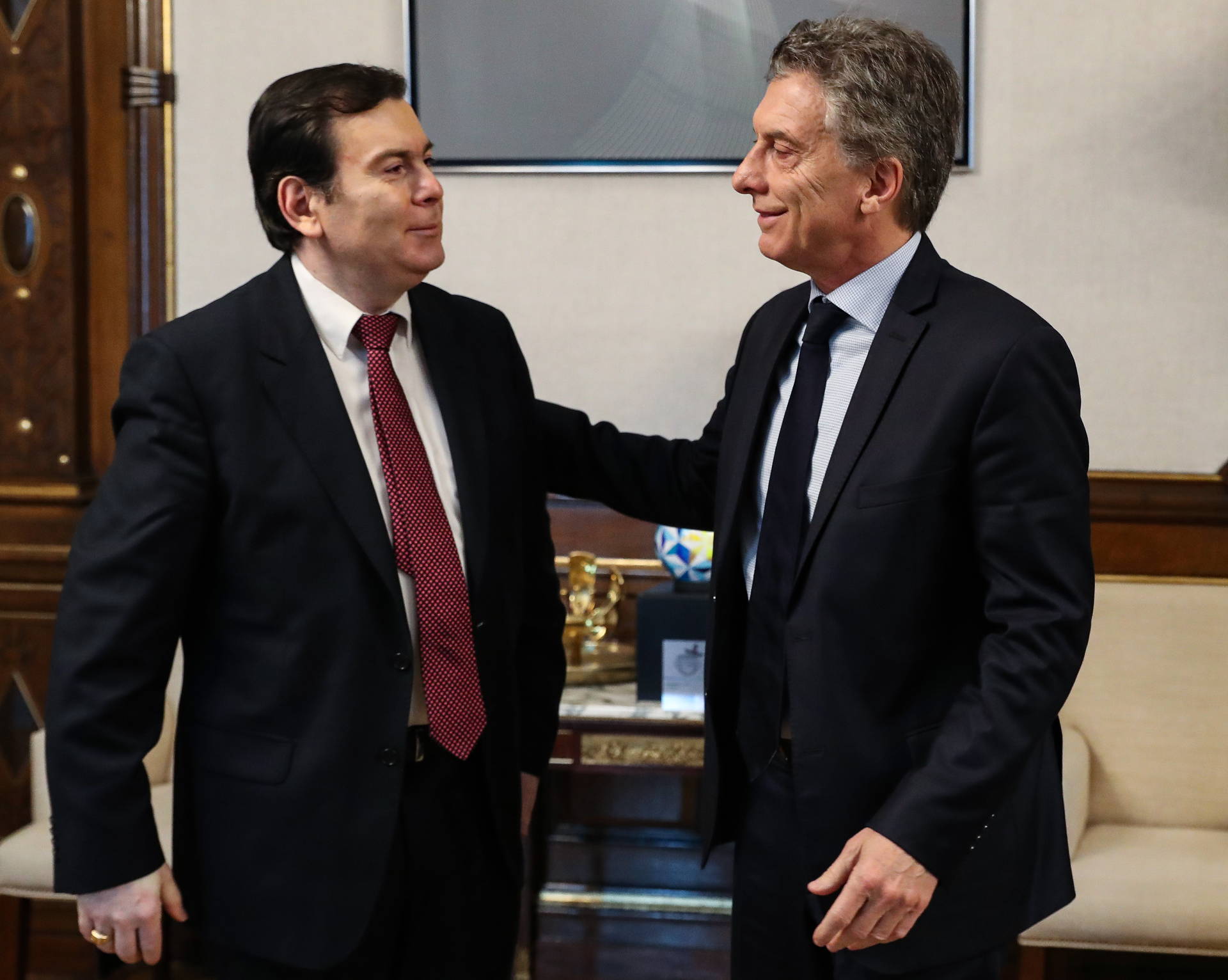 Macri recibió al gobernador de Santiago del Estero