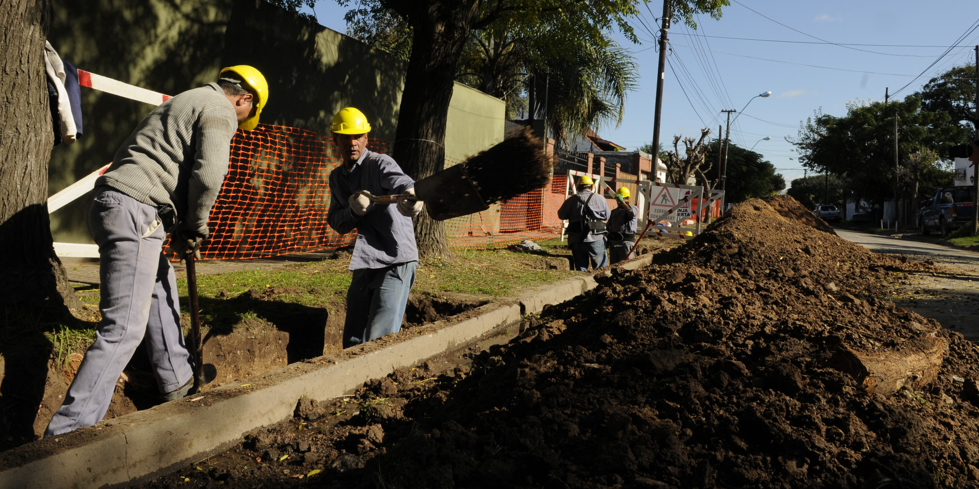 Nuevas obras de infraestructura urbana en cuatro barrios de la ciudad de Rosario