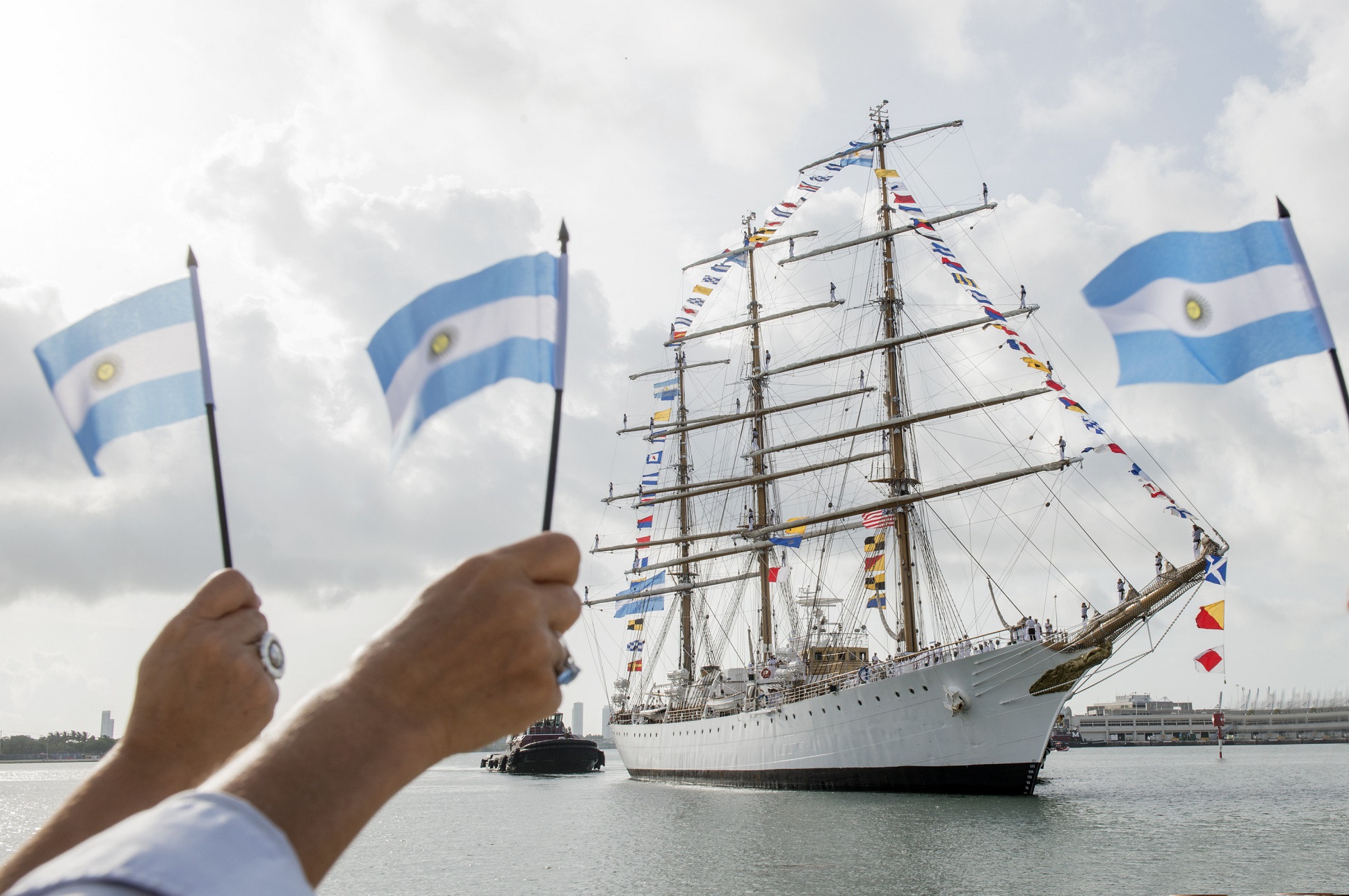 La fragata Libertad visitó Guayaquil