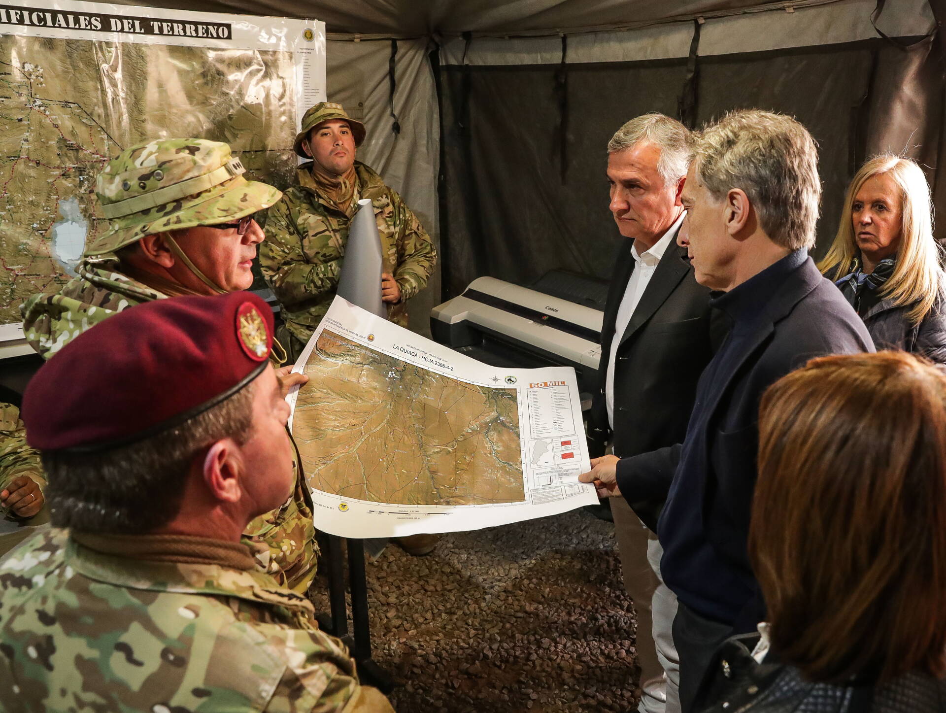 El presidente Macri puso en marcha el primer operativo del programa Fronteras Protegidas