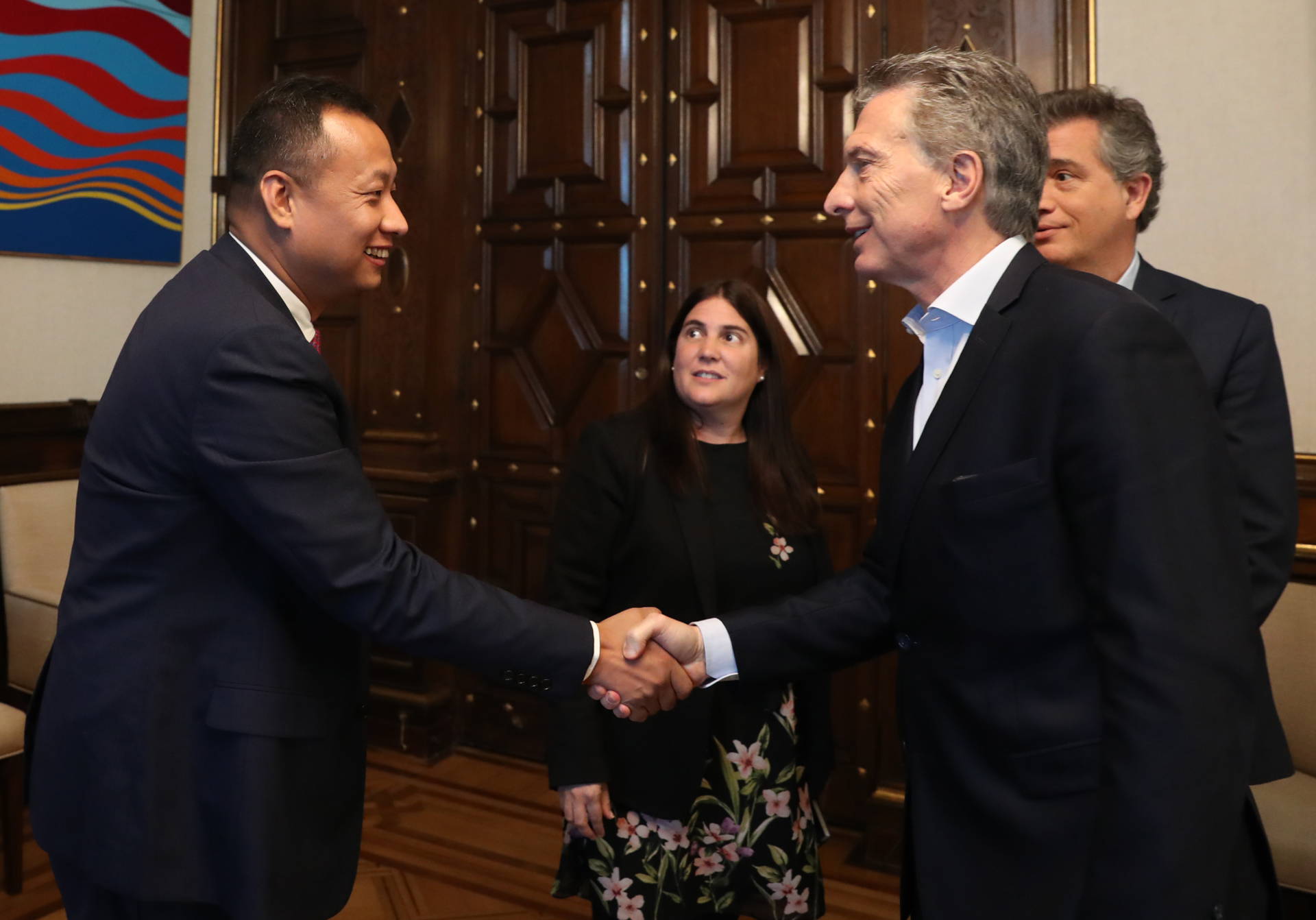 Macri recibió al CEO del conglomerado chino Fosun Infraestructure Group