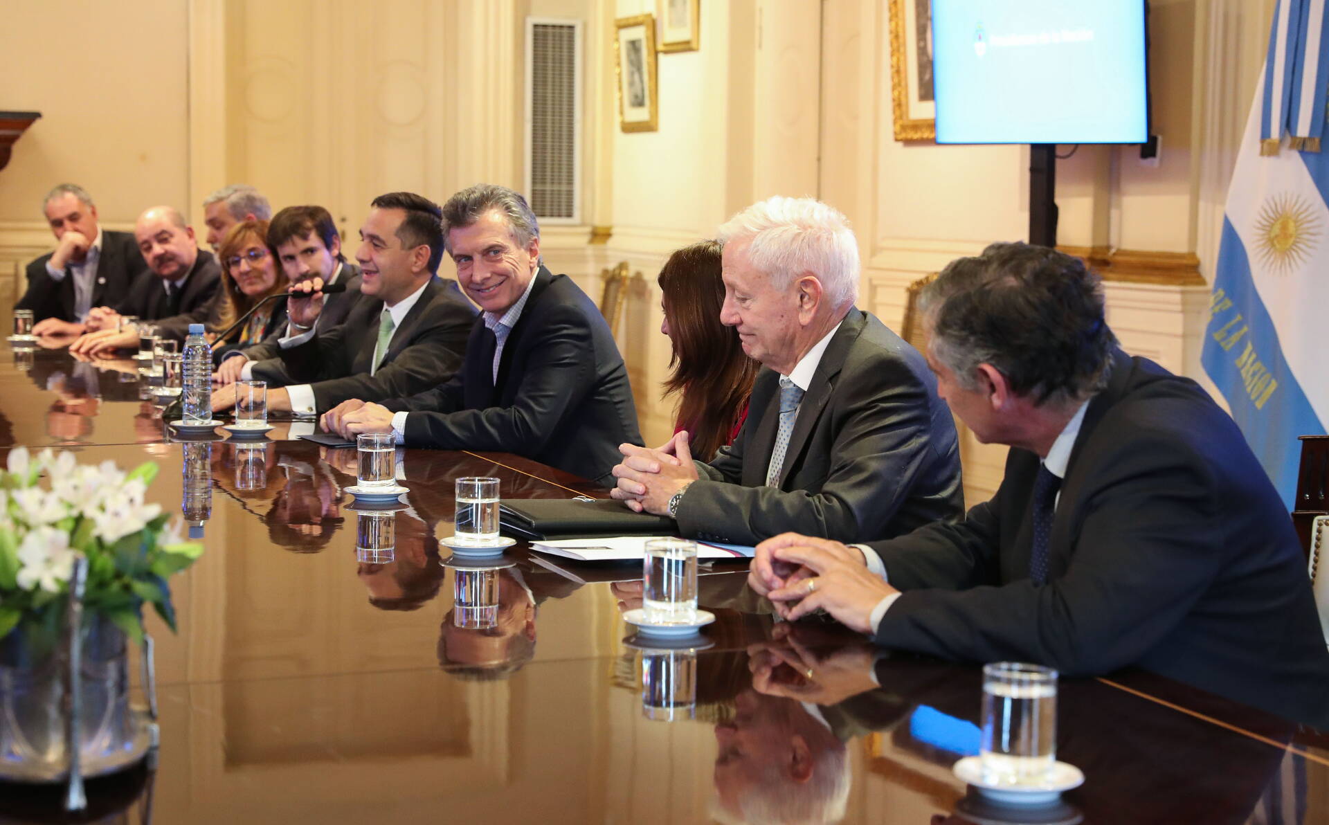 El presidente Macri recibió a rectores de universidades nacionales