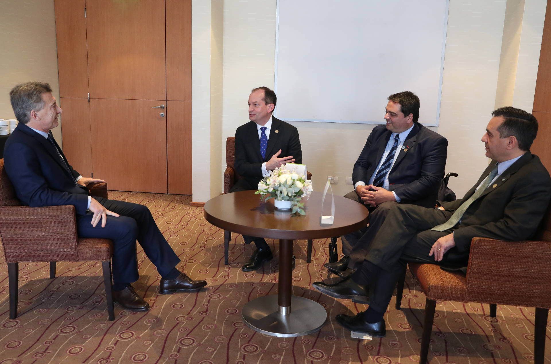 El Presidente recibió al secretario de Trabajo de los Estados Unidos en