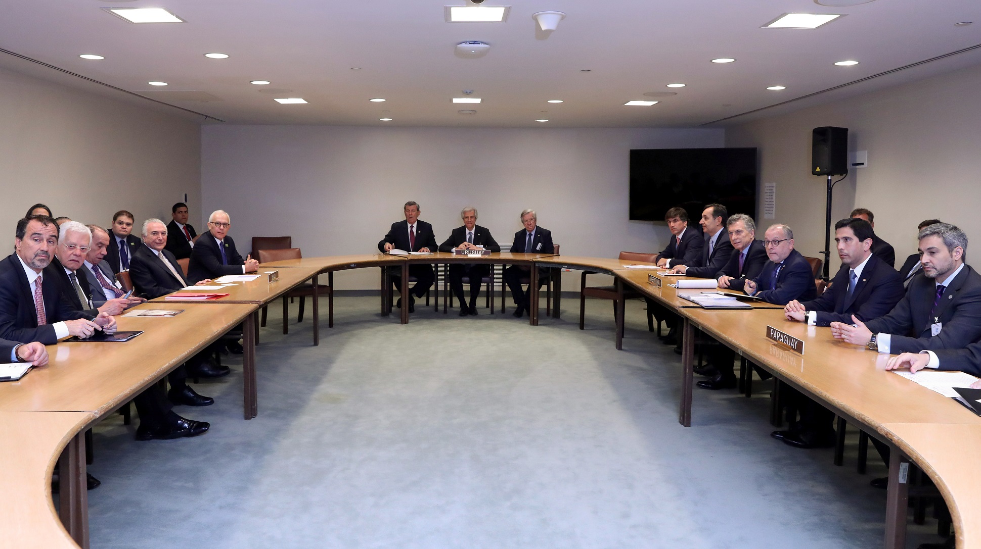 El presidente Macri se reunió con sus pares de los países del Mercosur