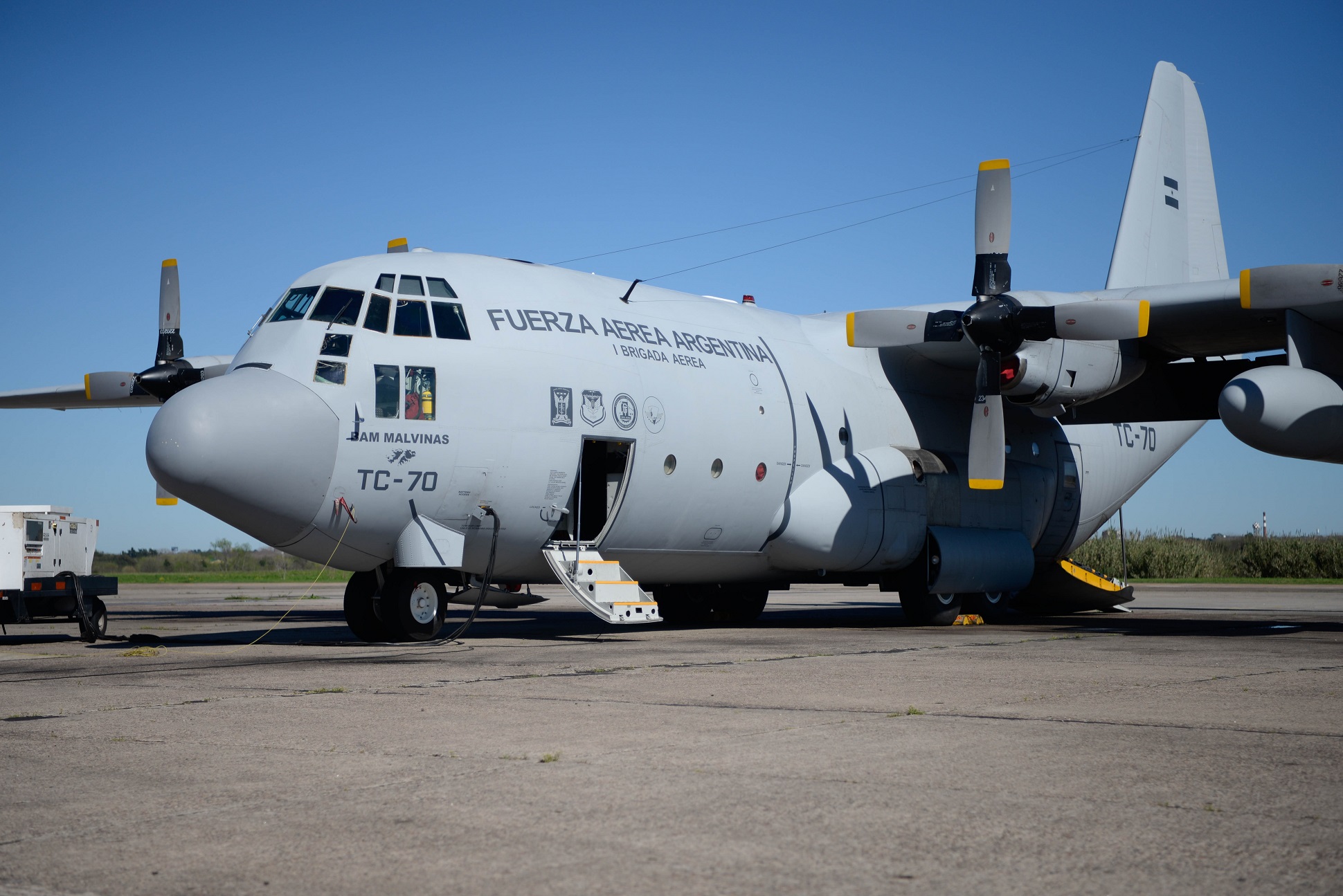 Se presentó el primer avión Hércules C-130 modernizado íntegramente en FAdeA