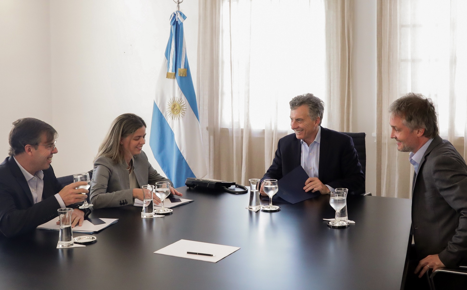 El presidente Macri recibió a autoridades de IDEA