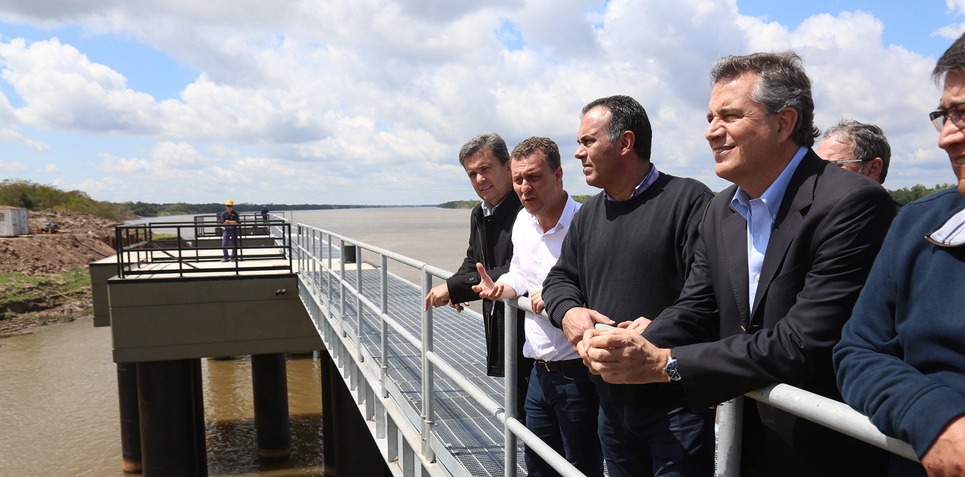 Se inauguró el muelle del Puerto Las Palmas en Chaco