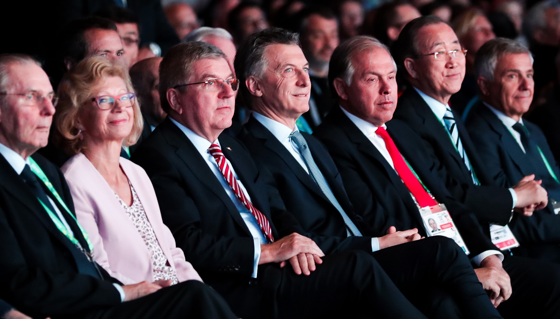 El presidente Macri participó de la apertura del foro Olympism in Action