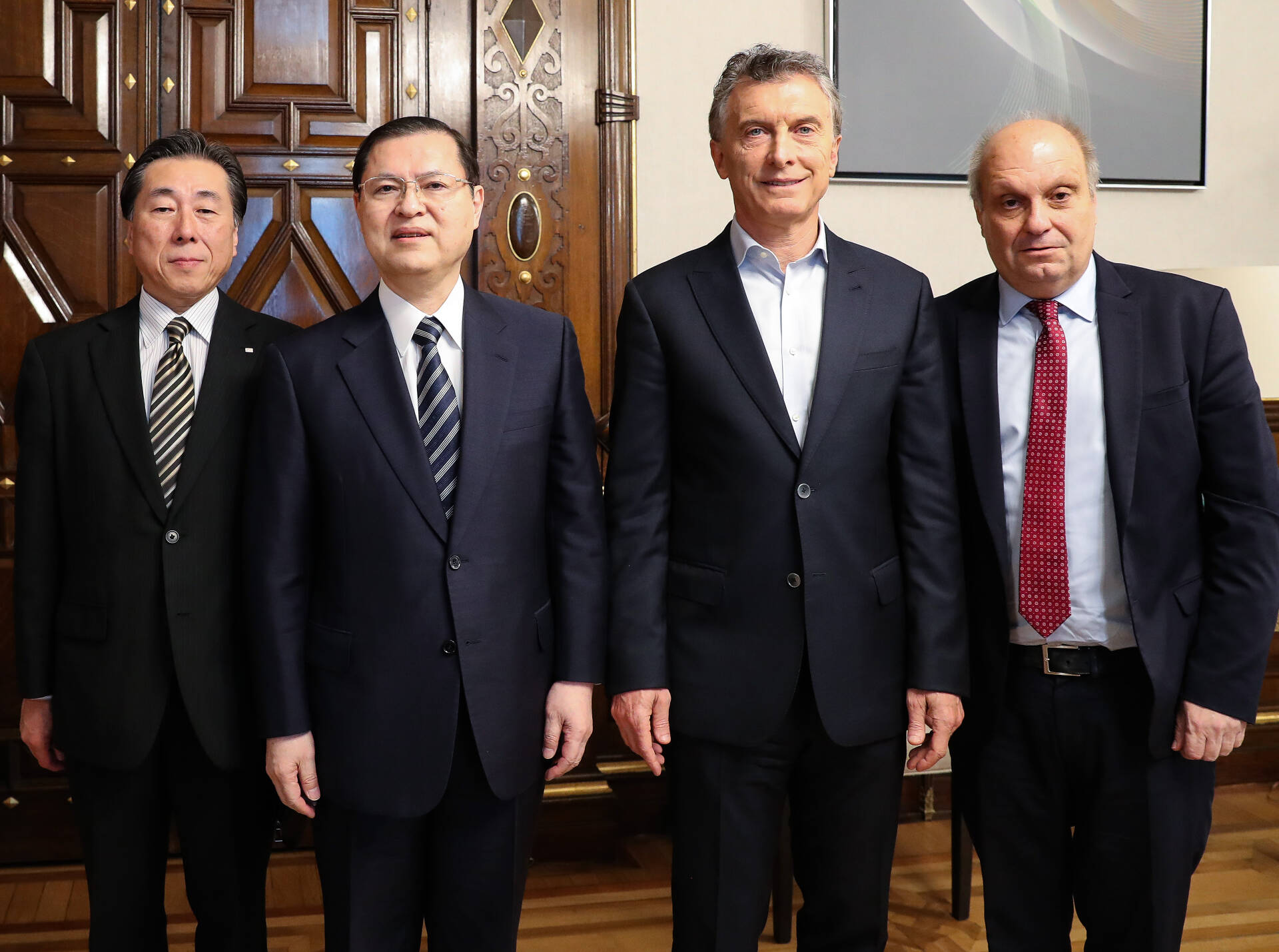 Macri recibió al vicepresidente de la organización budista Soka Gakkai Internacional