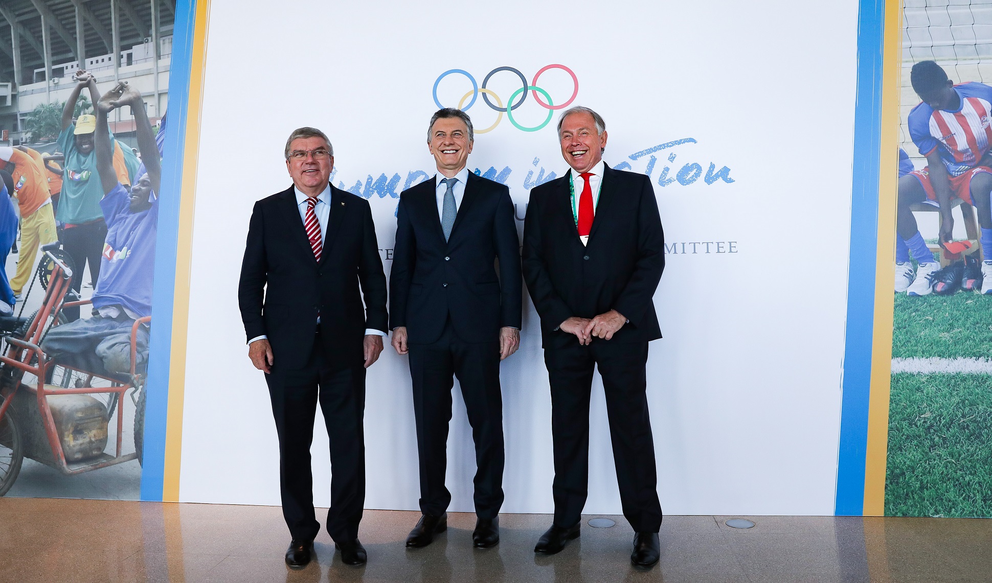 El presidente Macri participó de la apertura del foro Olympism in Action