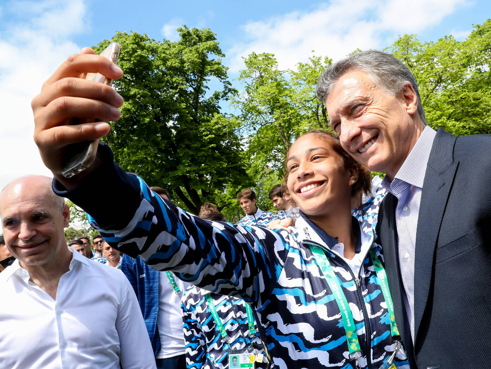 Macri, a los juveniles olímpicos: “Ustedes le trasmitieron a la Argentina que se puede”