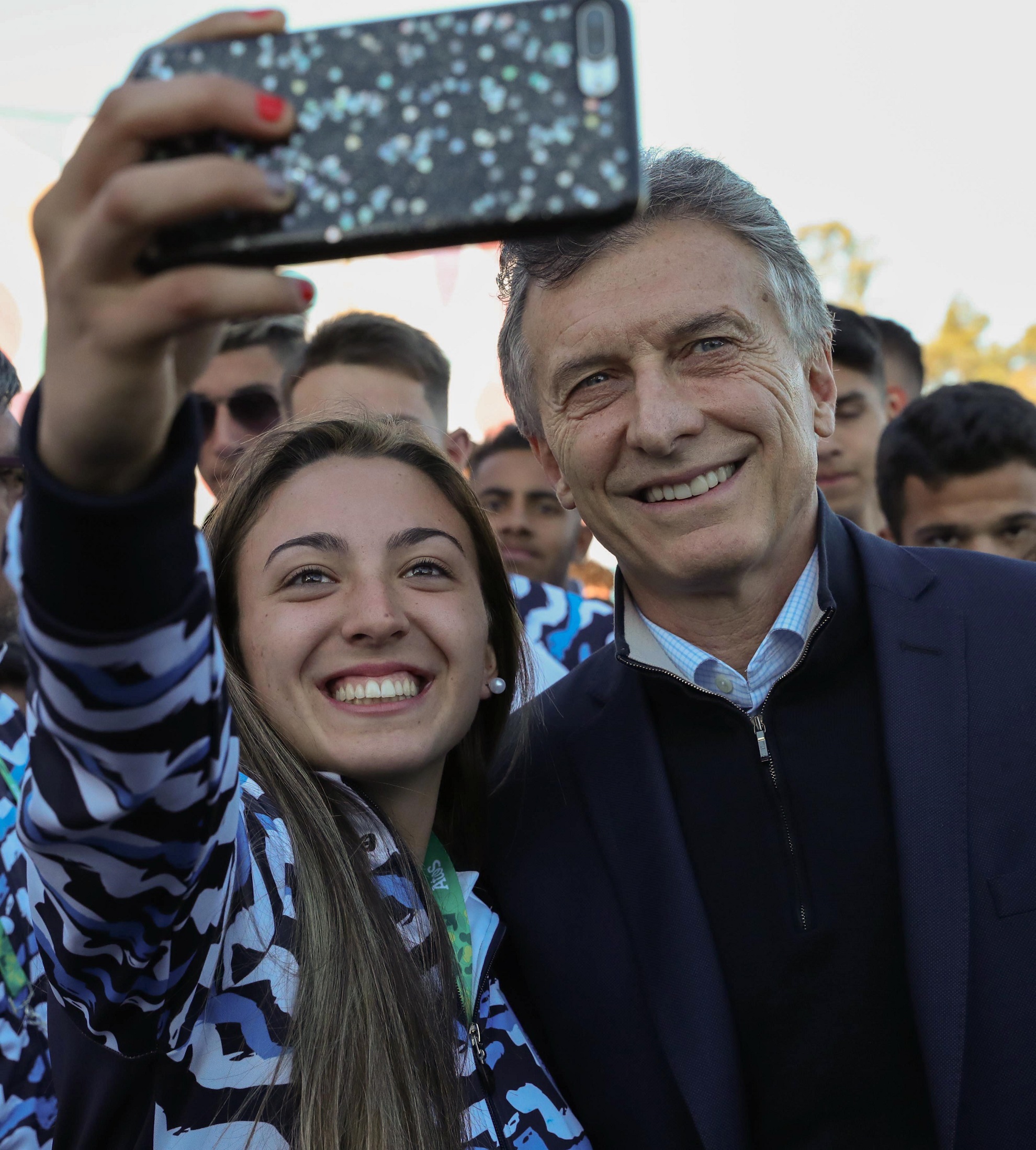 El presidente Macri: Vamos a estar haciendo fuerza por ustedes