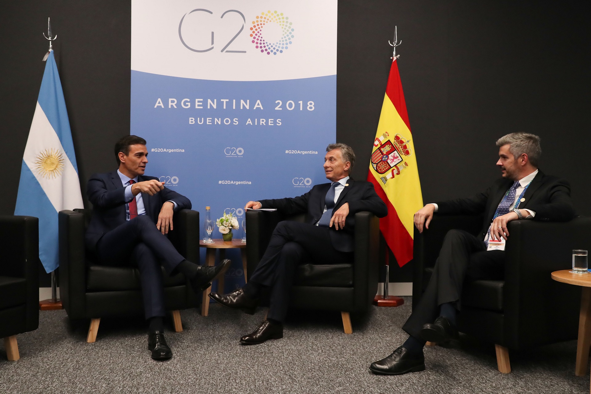 El presidente Macri se reunió con el presidente del Gobierno de España