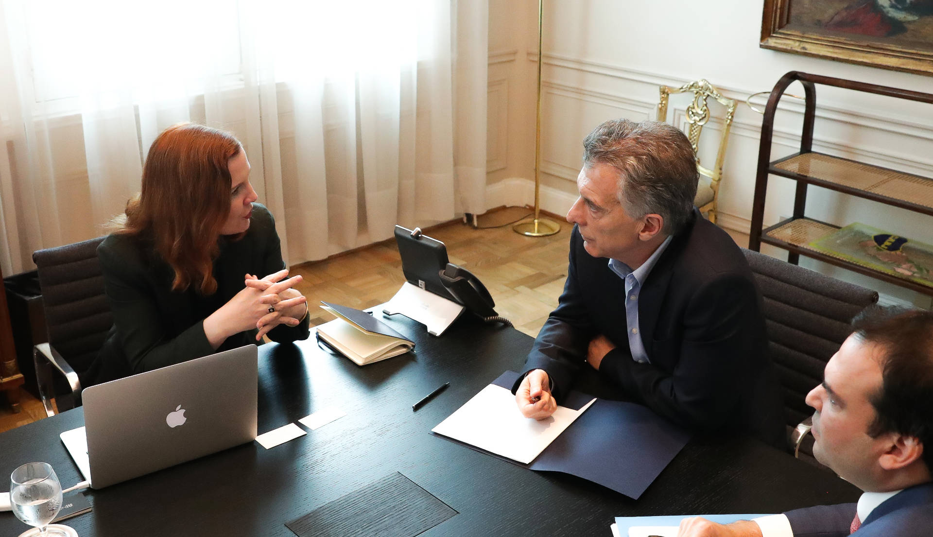 El presidente Macri recibió a la académica Kate Crawford