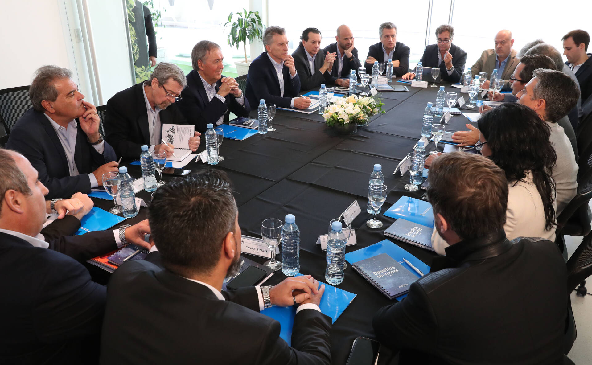 Macri se reunió con representantes de empresas del sector de Servicios Basados en el Conocimiento