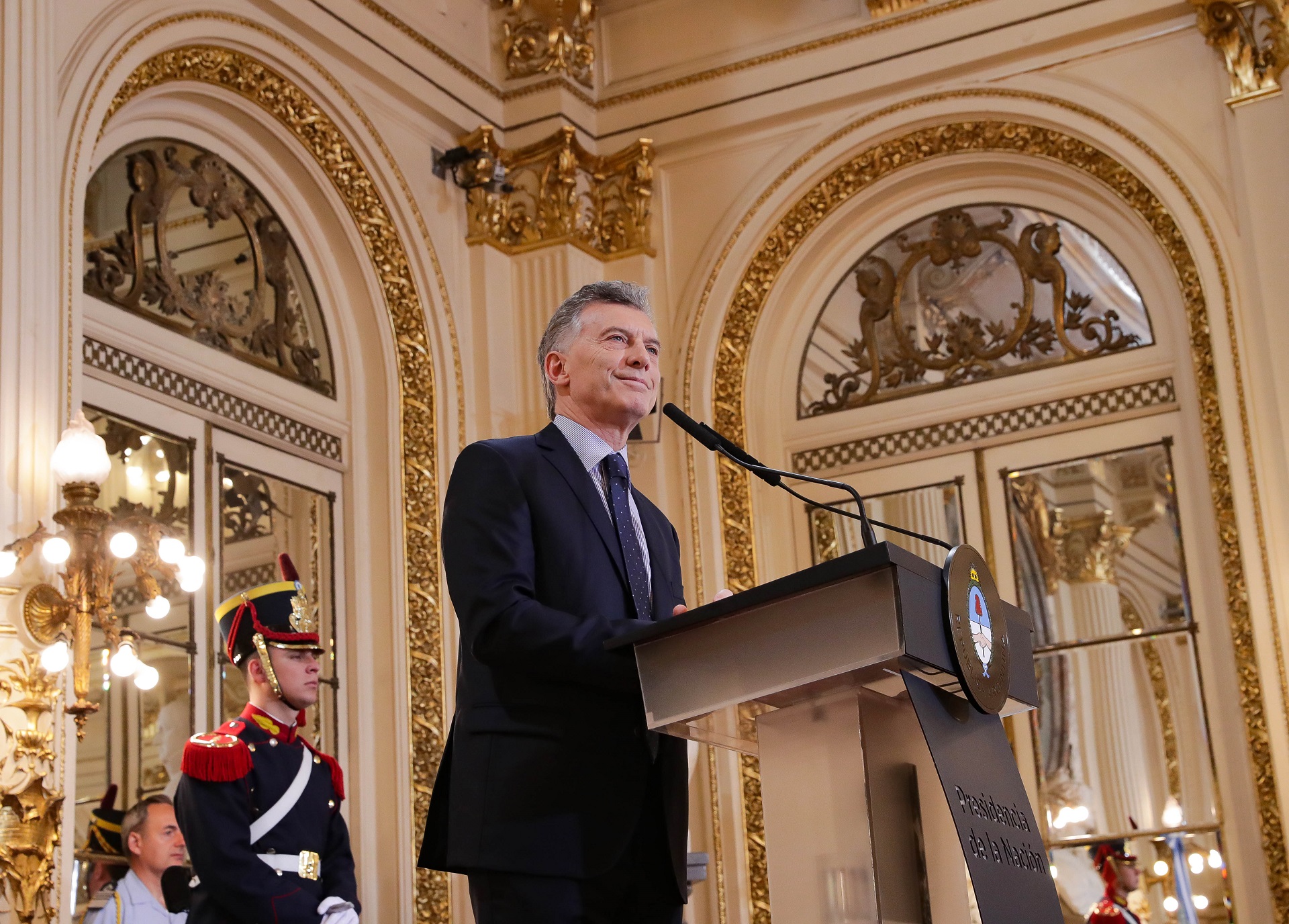 Presidente Macri: “Trabajando juntos la Argentina va a progresar”