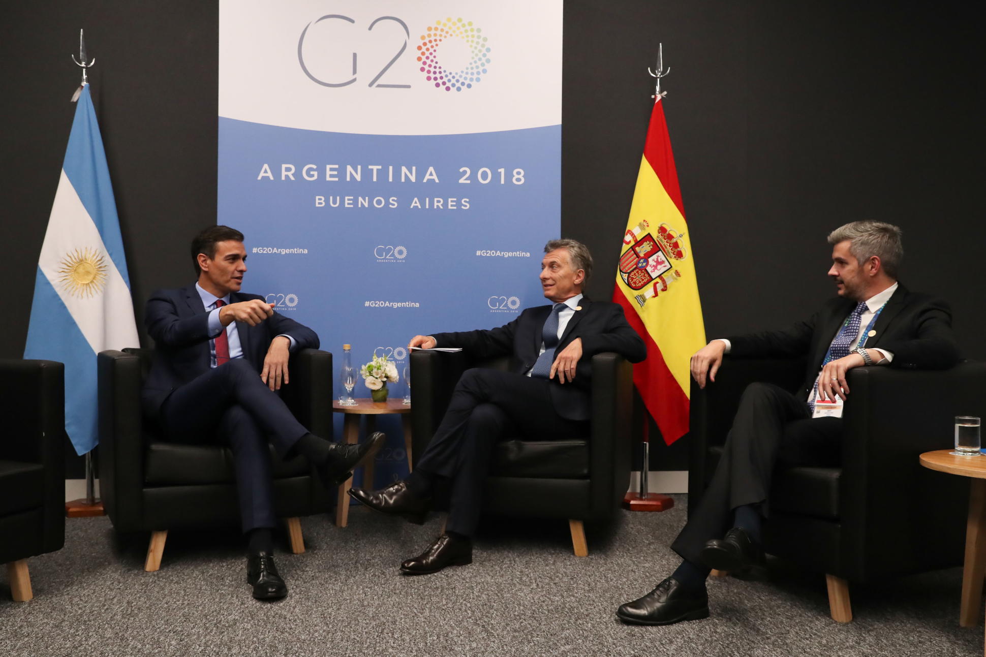 Macri se reunió con el presidente del Gobierno de España