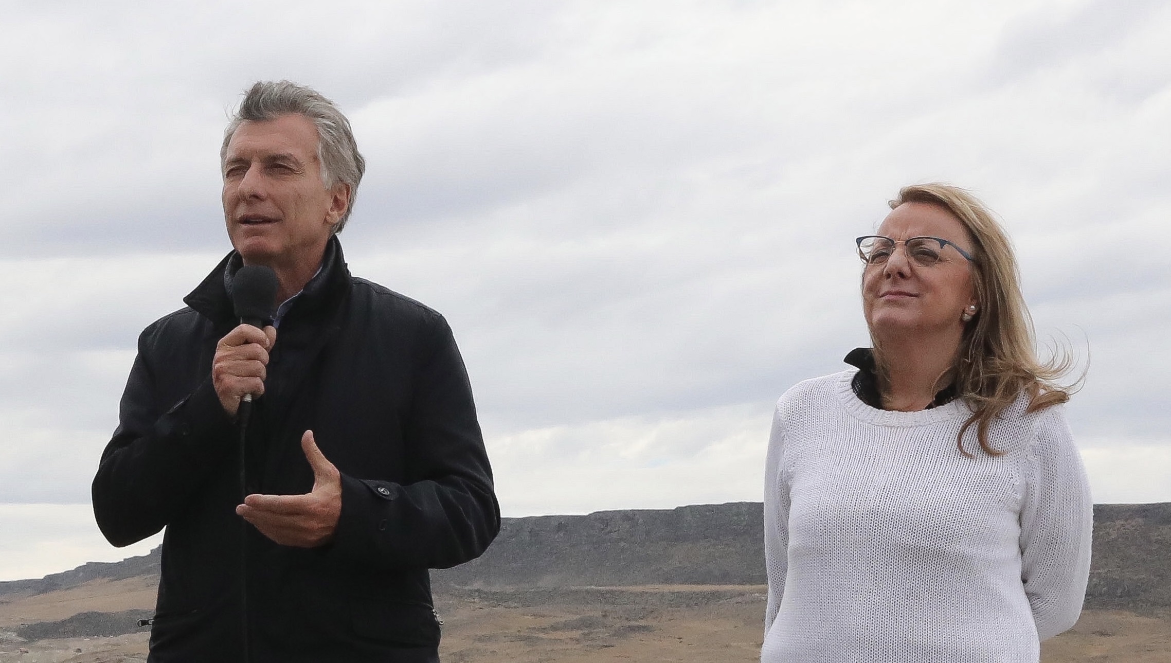 Macri: Esta obra va a marcar un antes y un después para la Patagonia y para la Argentina