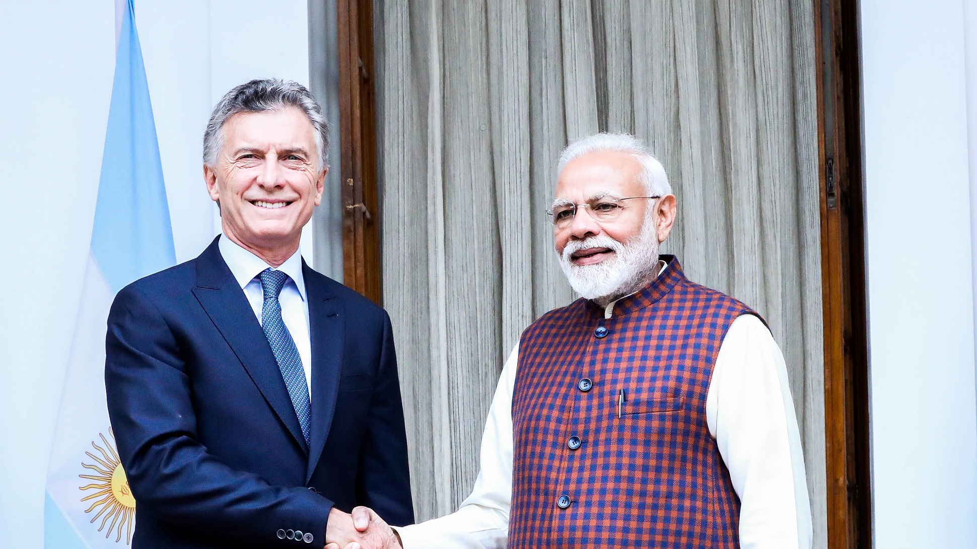 El Presidente se reunió con el Primer Ministro de India
