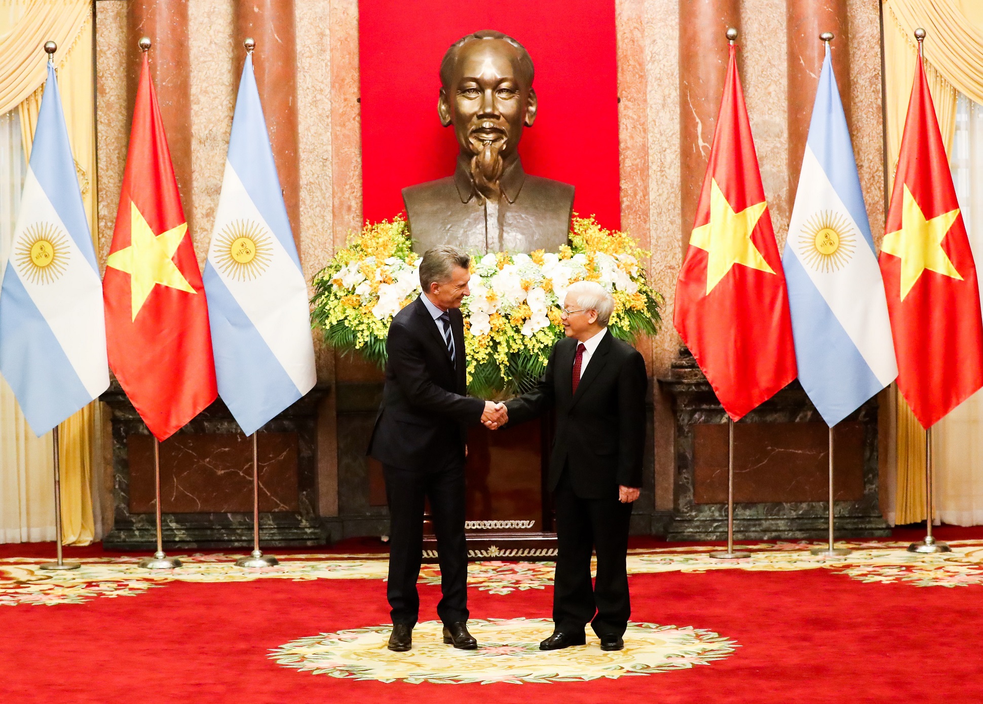 La Argentina y Vietnam acordaron seguir trabajando para alcanzar una asociación integral 