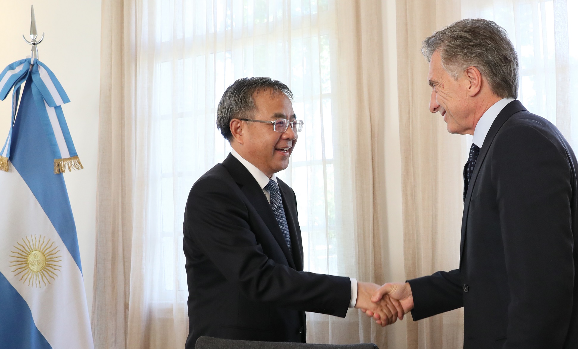 Macri se reunió con el vice primer ministro del Consejo de Estado de China