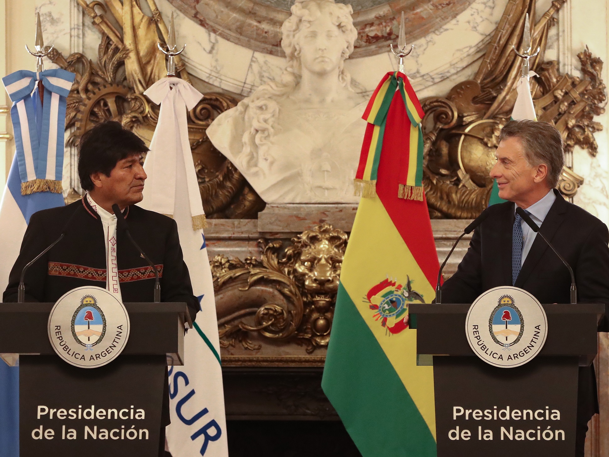 El presidente Macri recibió a su par de Bolivia