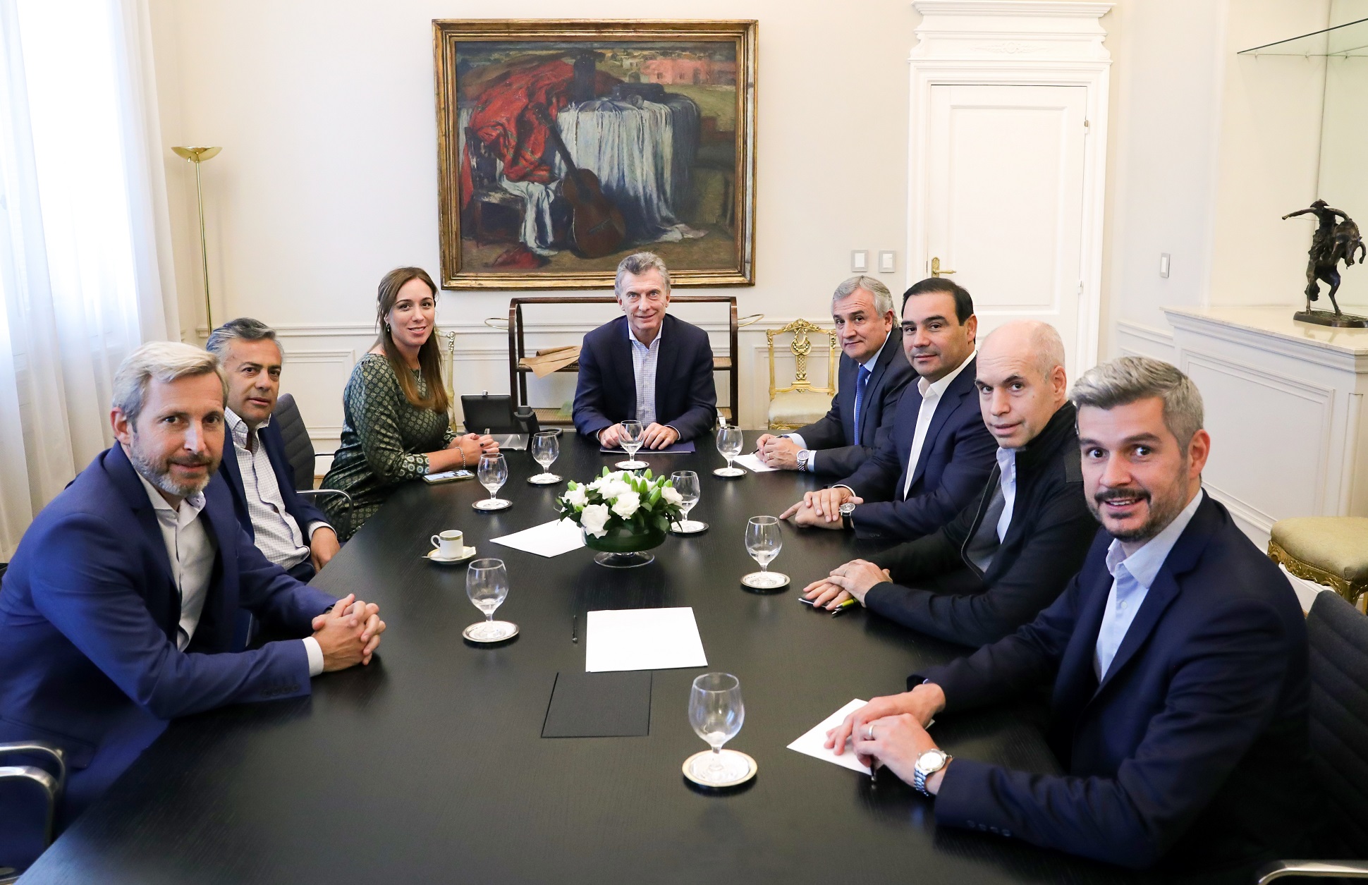Macri se reunió en la Casa de Gobierno con gobernadores