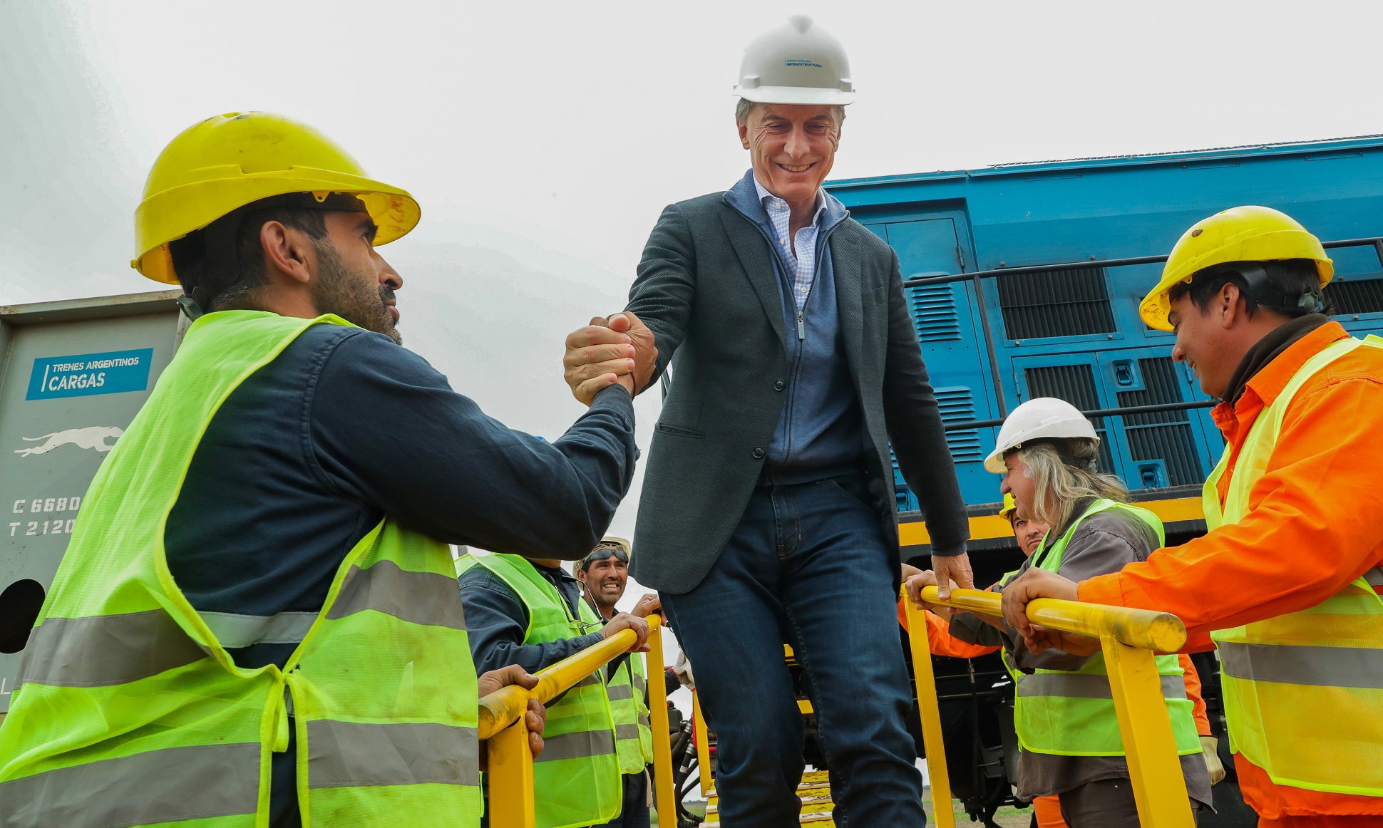 Macri: Donde haya carga y trabajo, el ferrocarril va a llegar