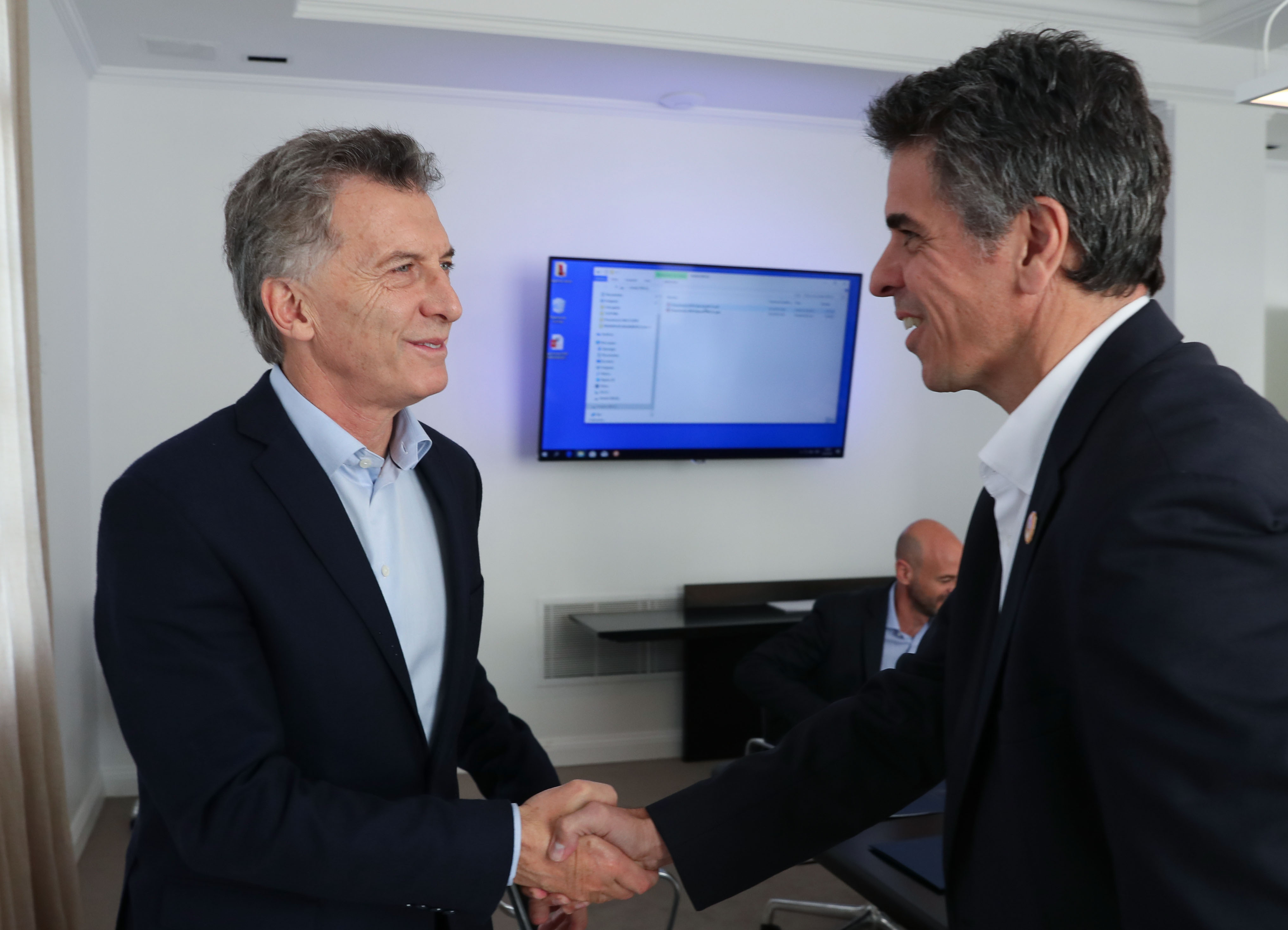 Macri se reunió con directivos de la línea aérea Flybondi