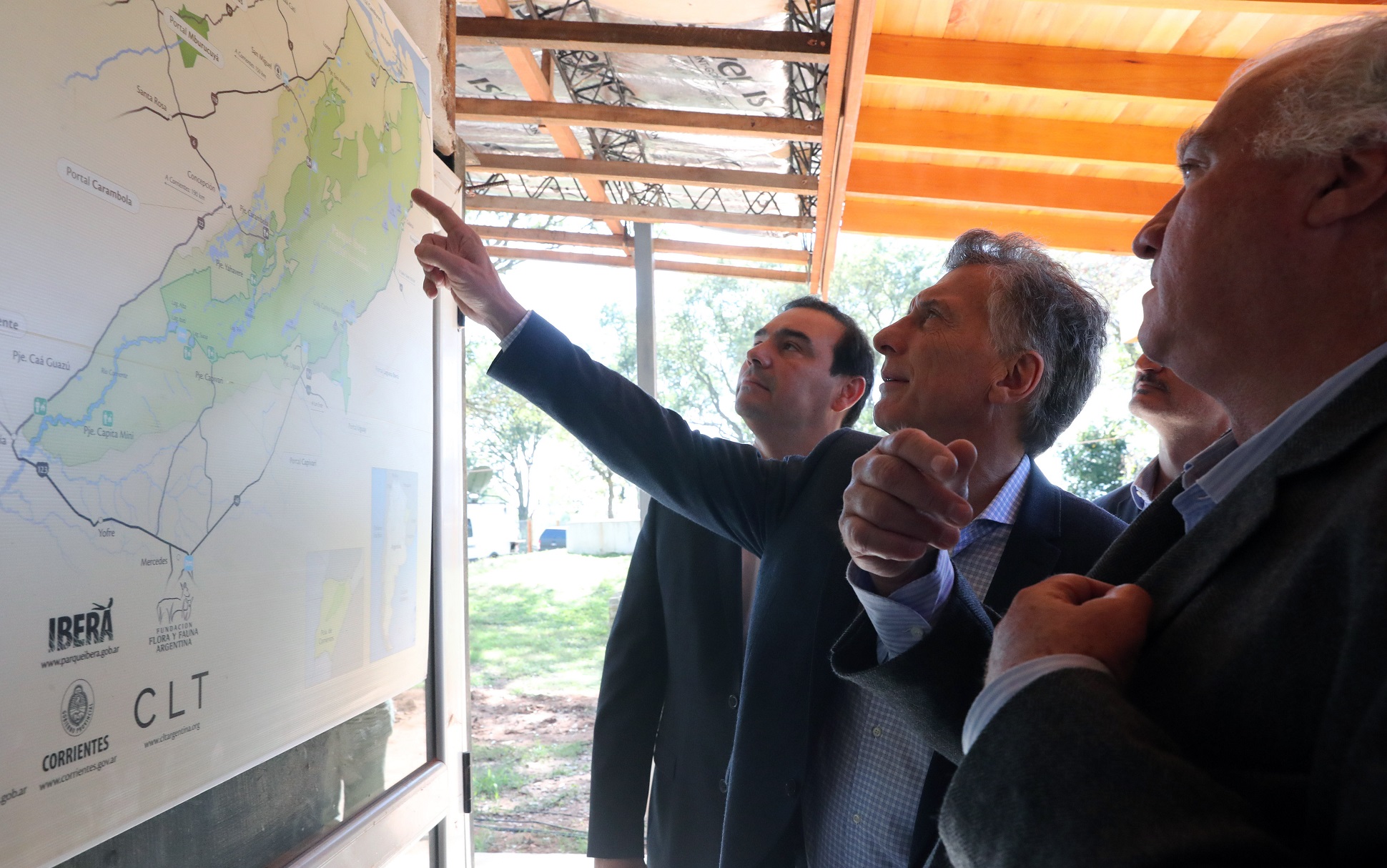 Macri visitó el Parque Ecoturístico Iberá, en Corrientes
