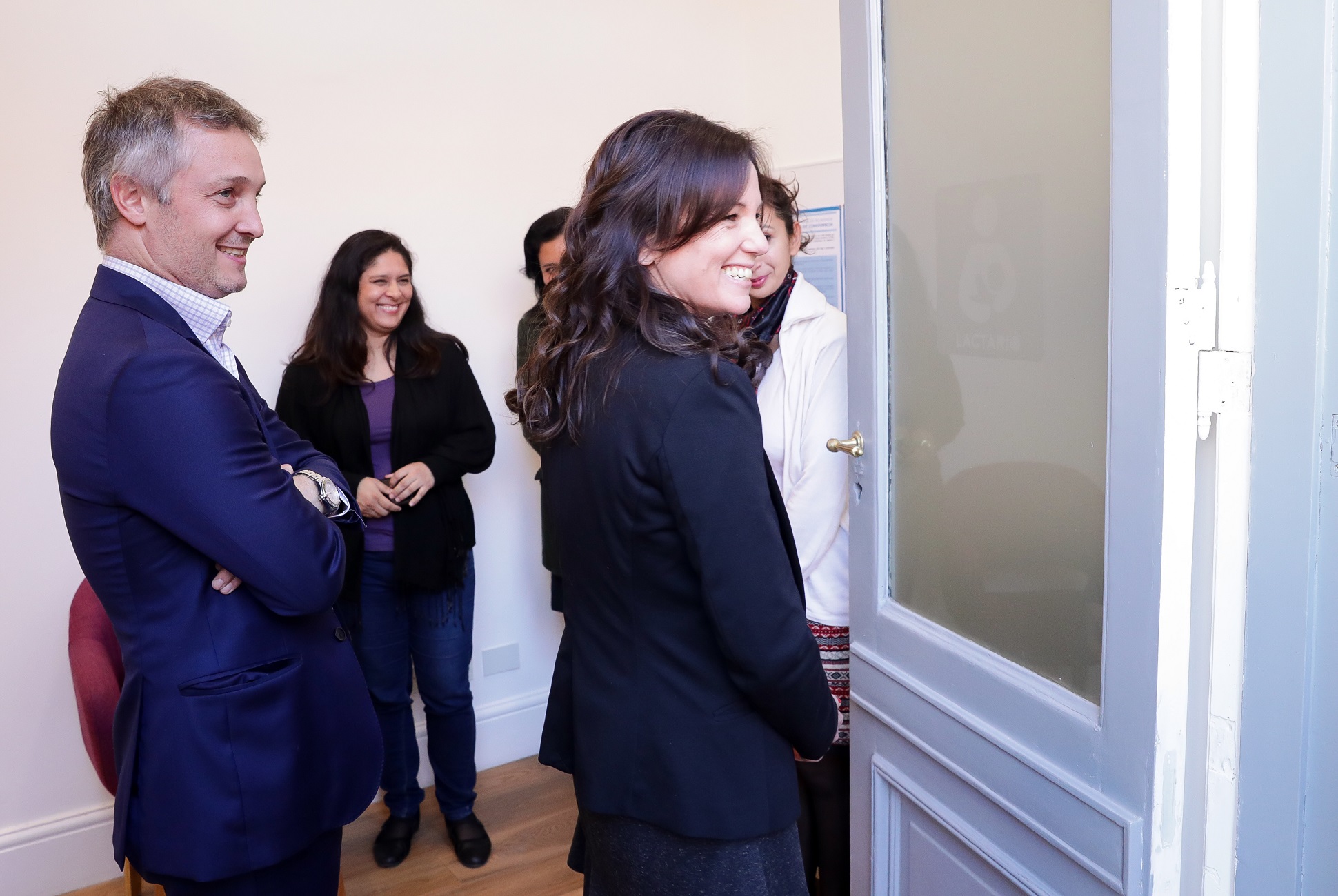 La Casa Rosada inauguró un lactario