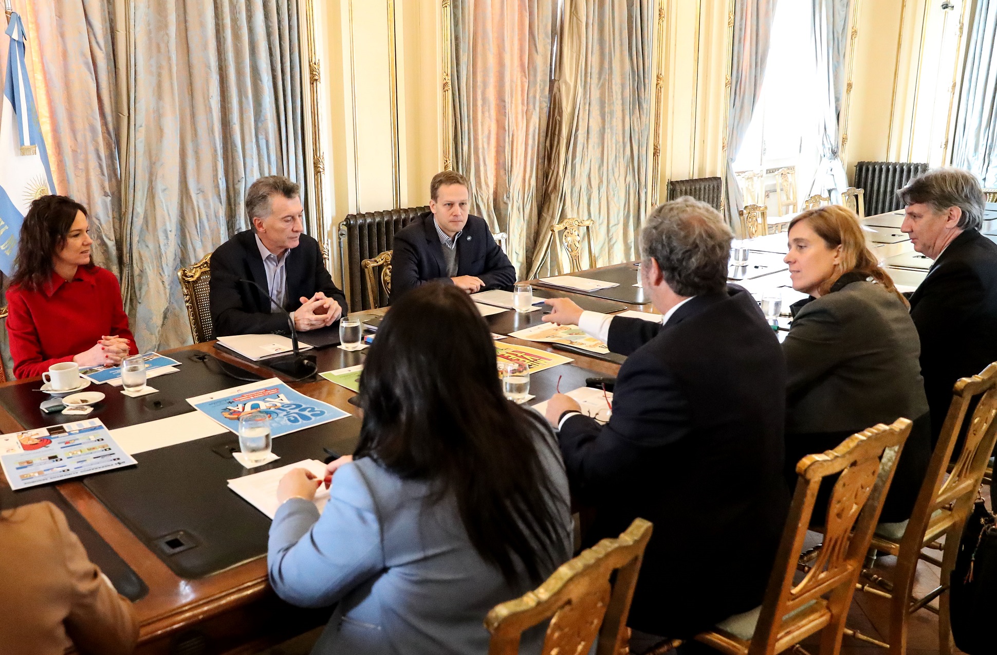 Macri encabezó una reunión de seguimiento de Alimentación Saludable