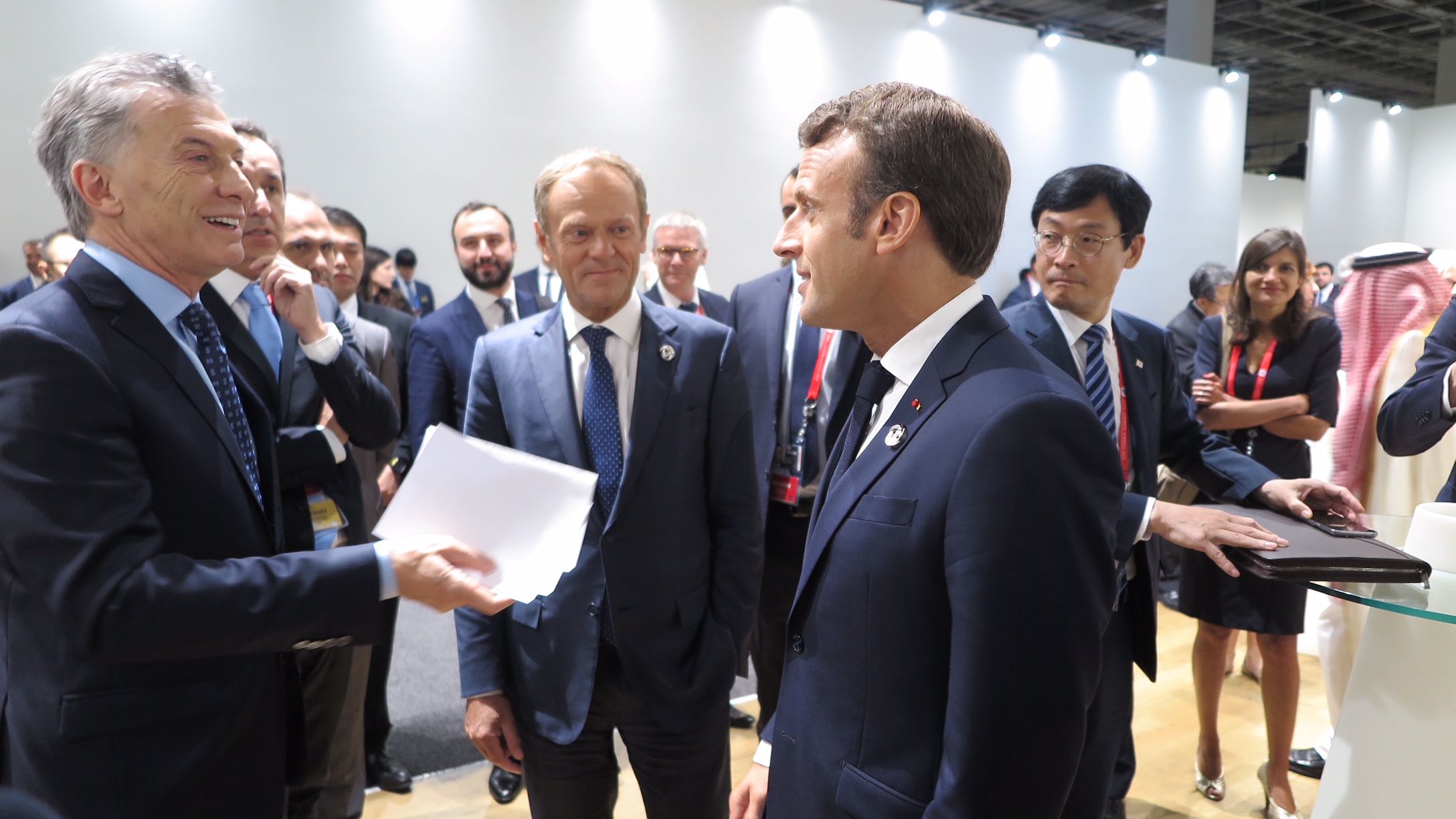 Macri dialogó con Jefes de Estado de distintos países del G20