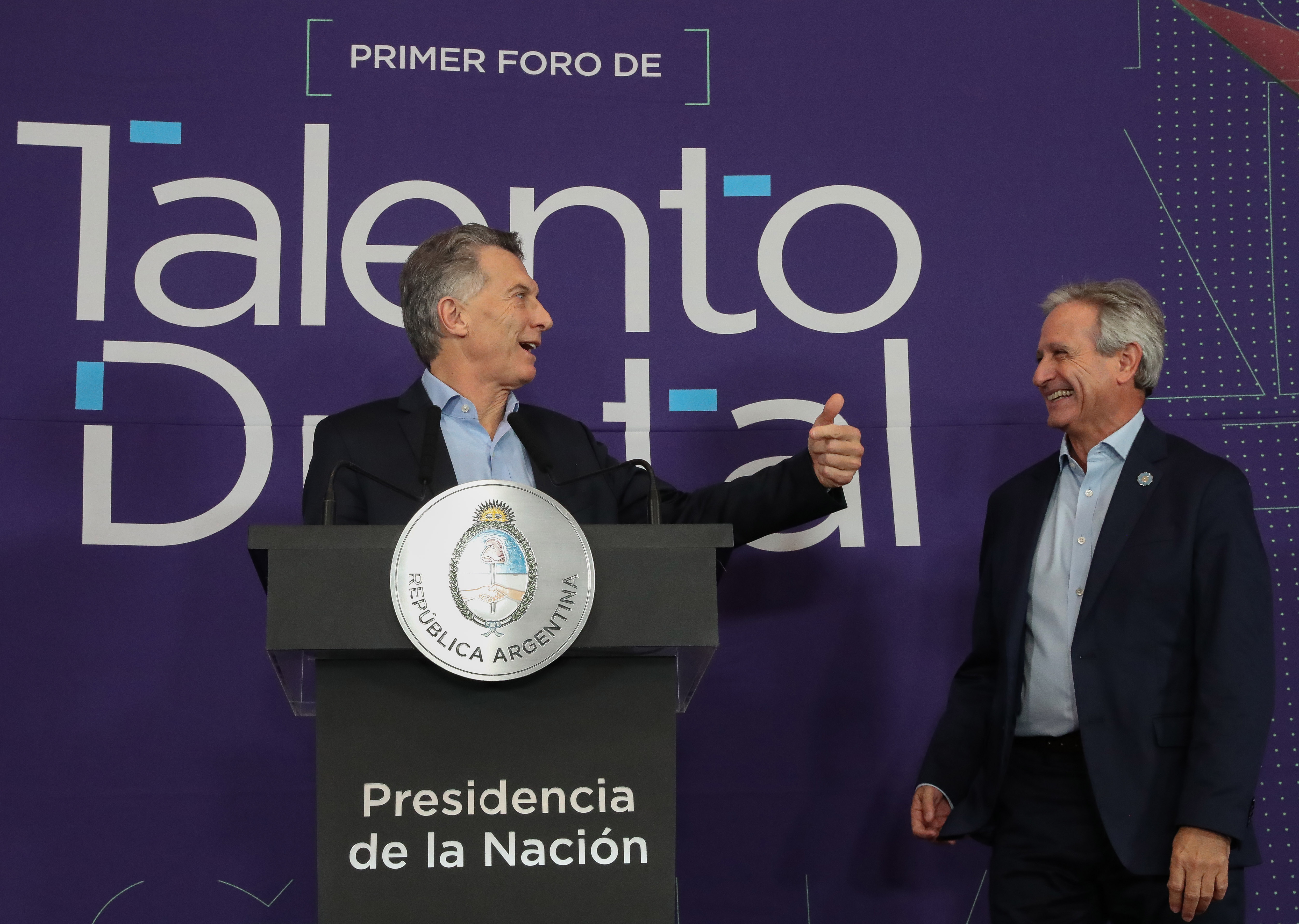 Macri anunció el lanzamiento de 10.000 becas de capacitación digital